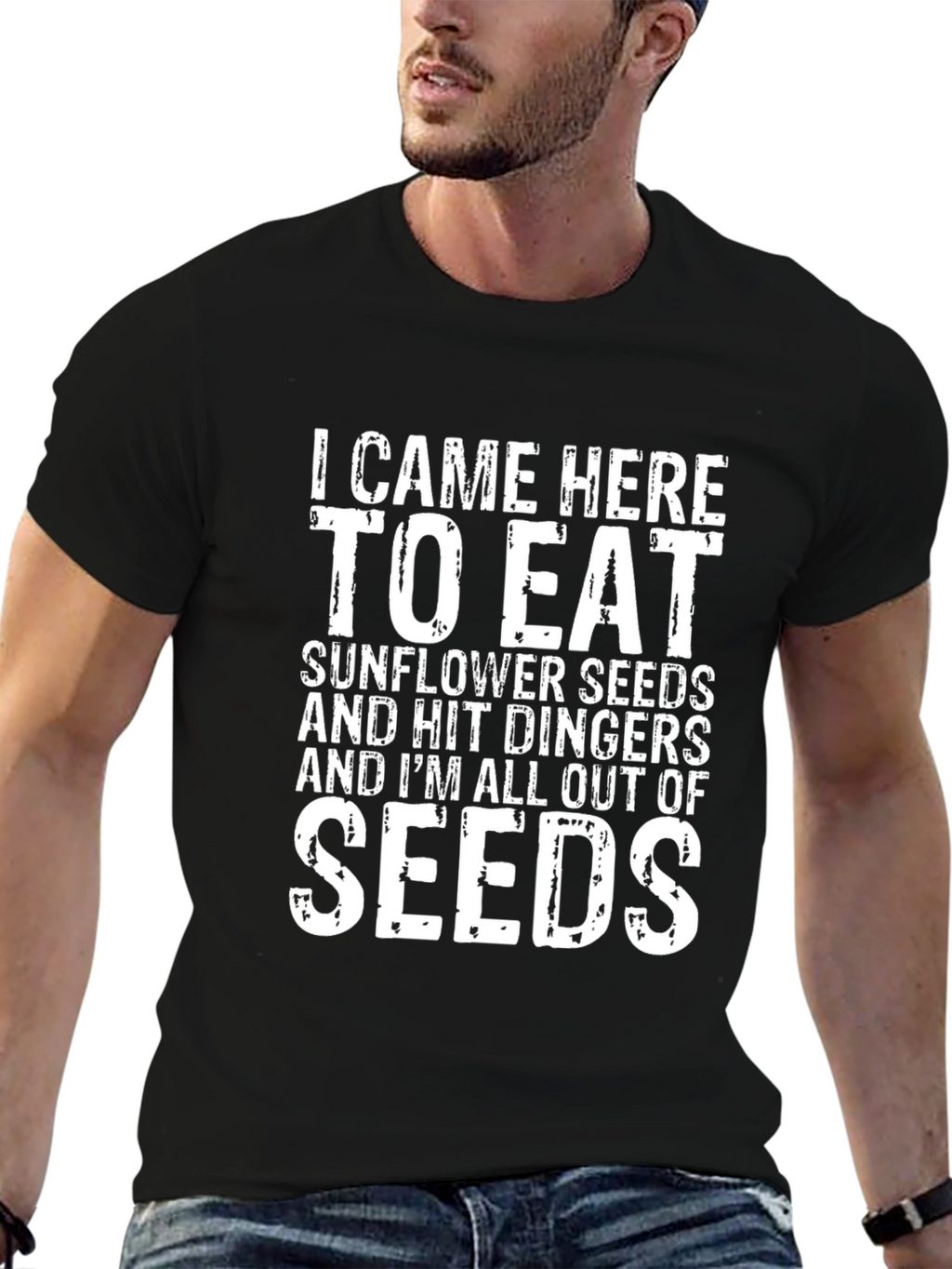Funny Sunflower Seeds Dinger T-Shirt