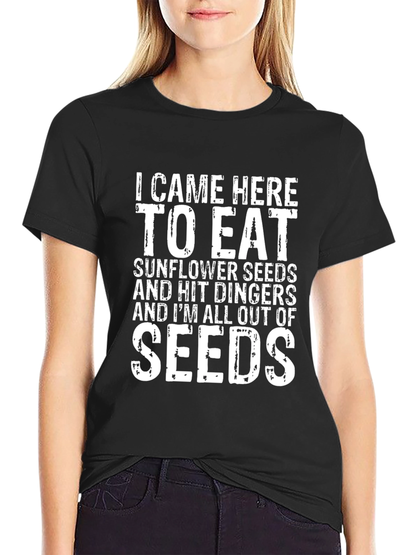 Funny Sunflower Seeds Dinger T-Shirt