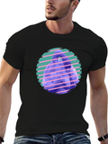 Retro Flamingo T-Shirt - Black Cotton Tee