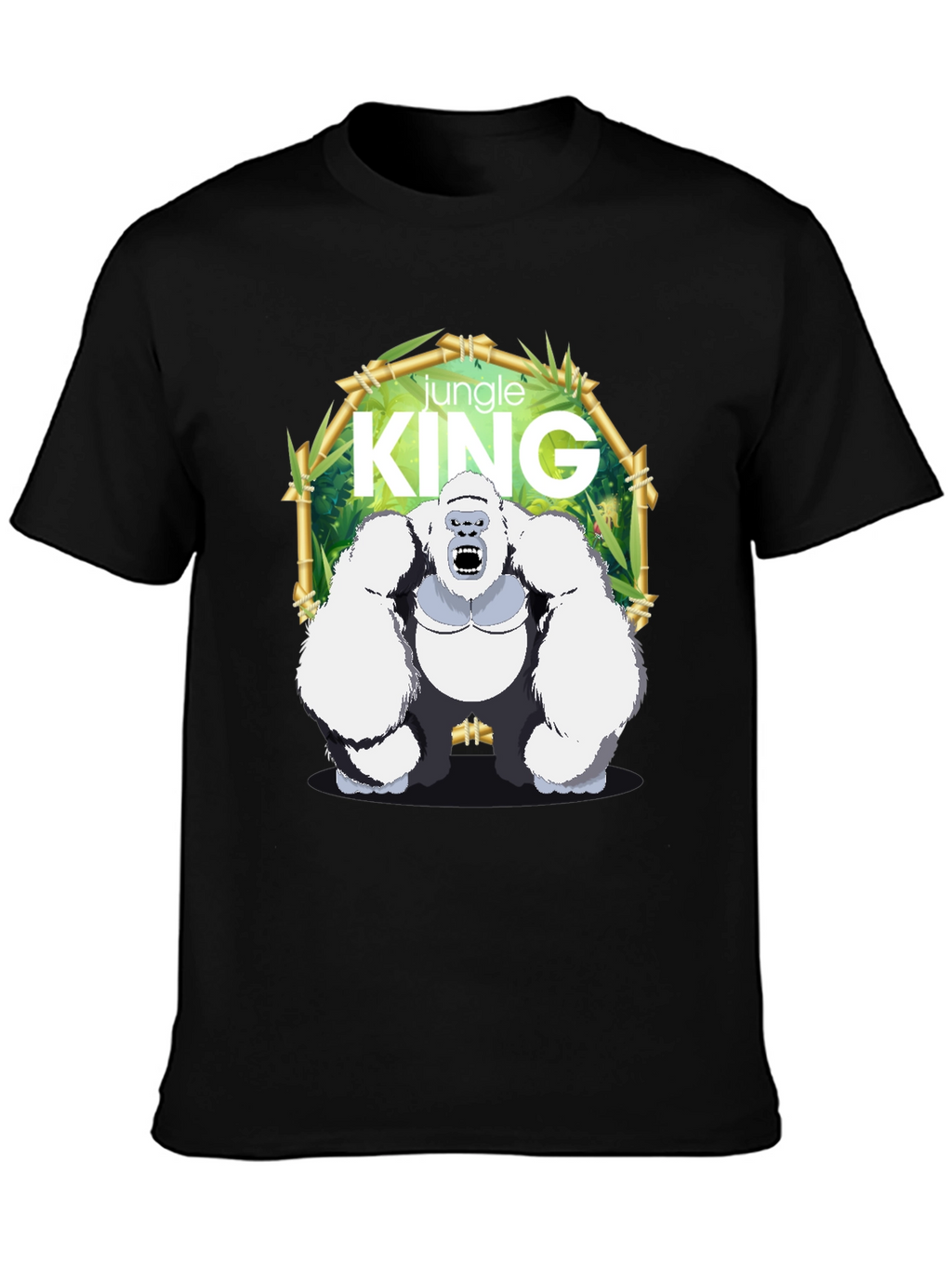 Jungle King Gorilla Graphic T-Shirt