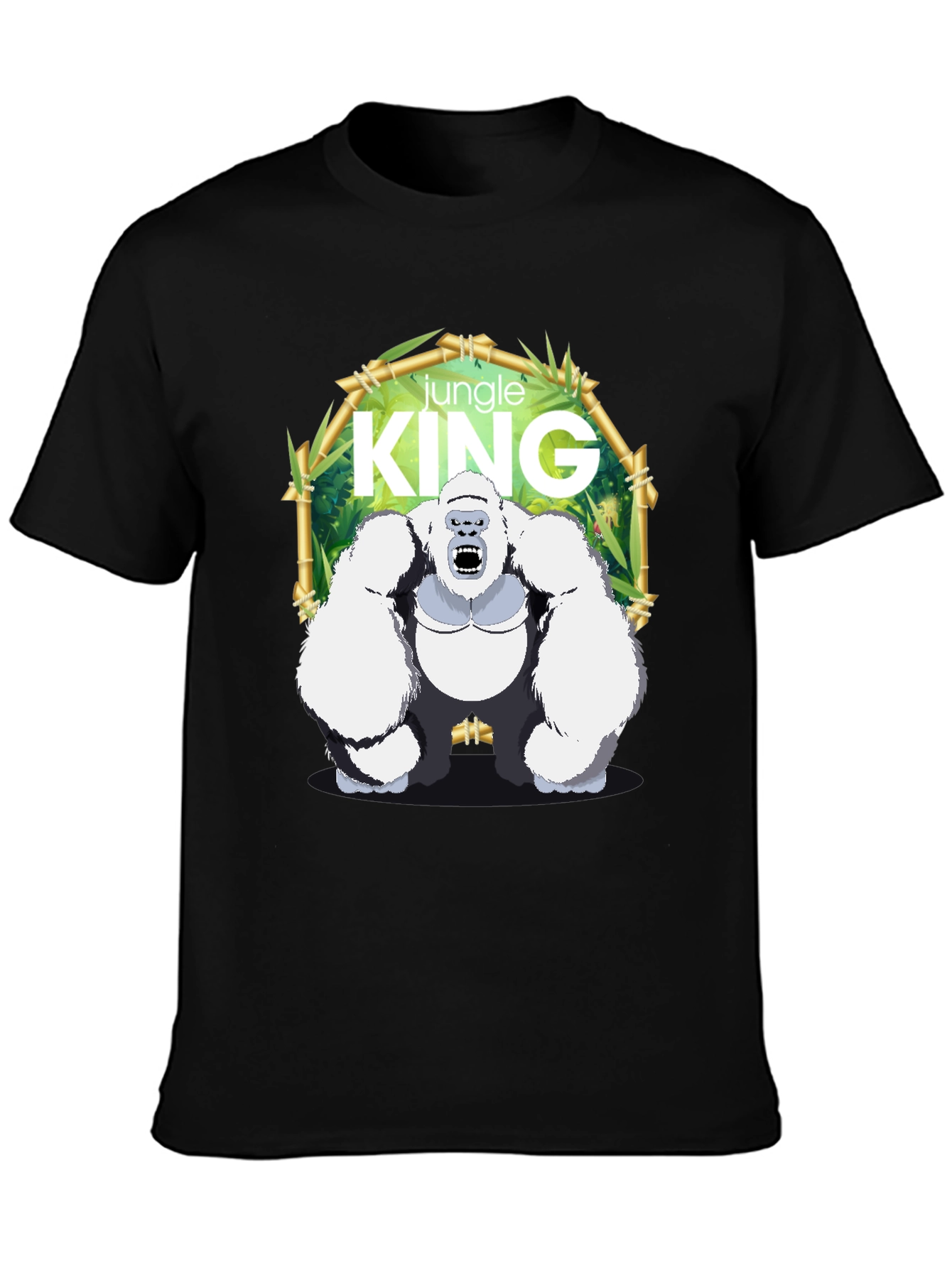 Jungle King Gorilla Graphic T-Shirt