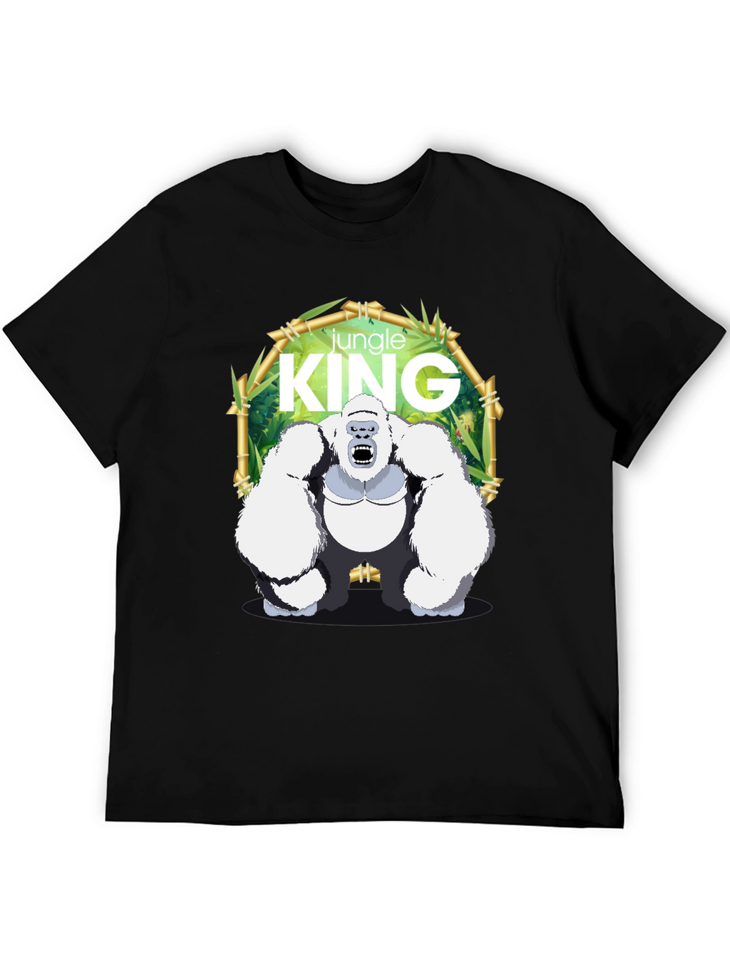 Jungle King Gorilla Graphic T-Shirt