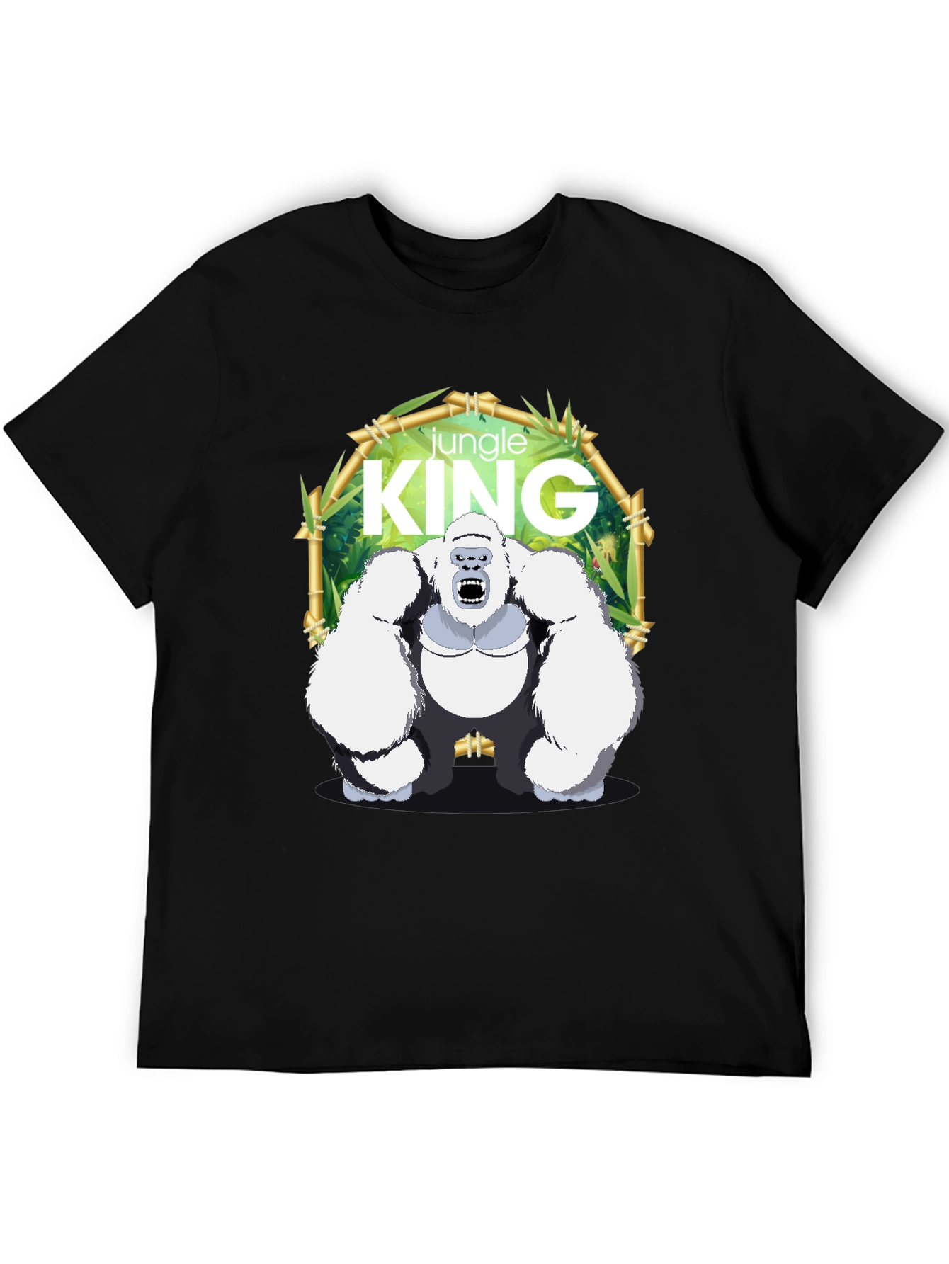 Jungle King Gorilla Graphic T-Shirt