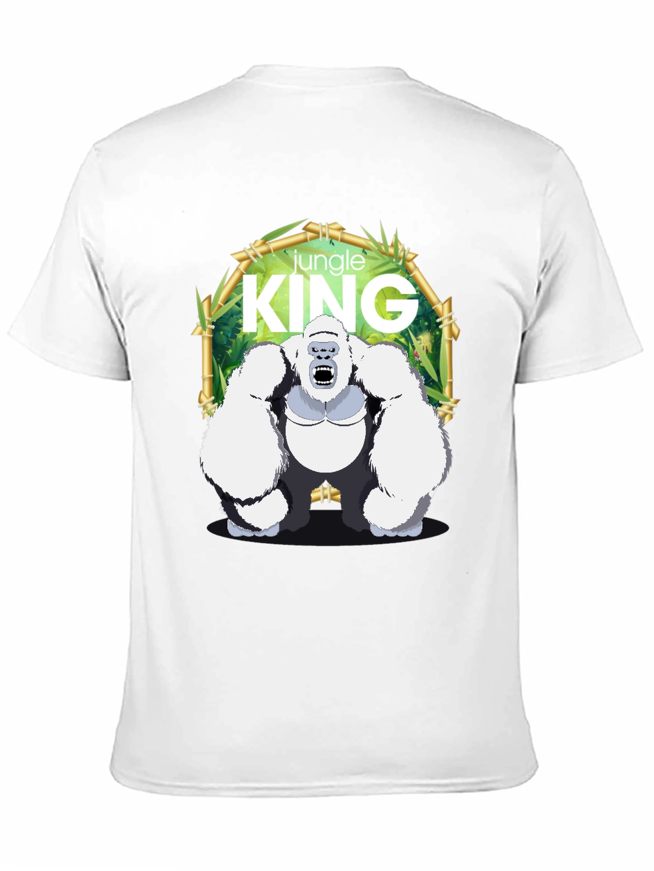Jungle King Gorilla Graphic T-Shirt
