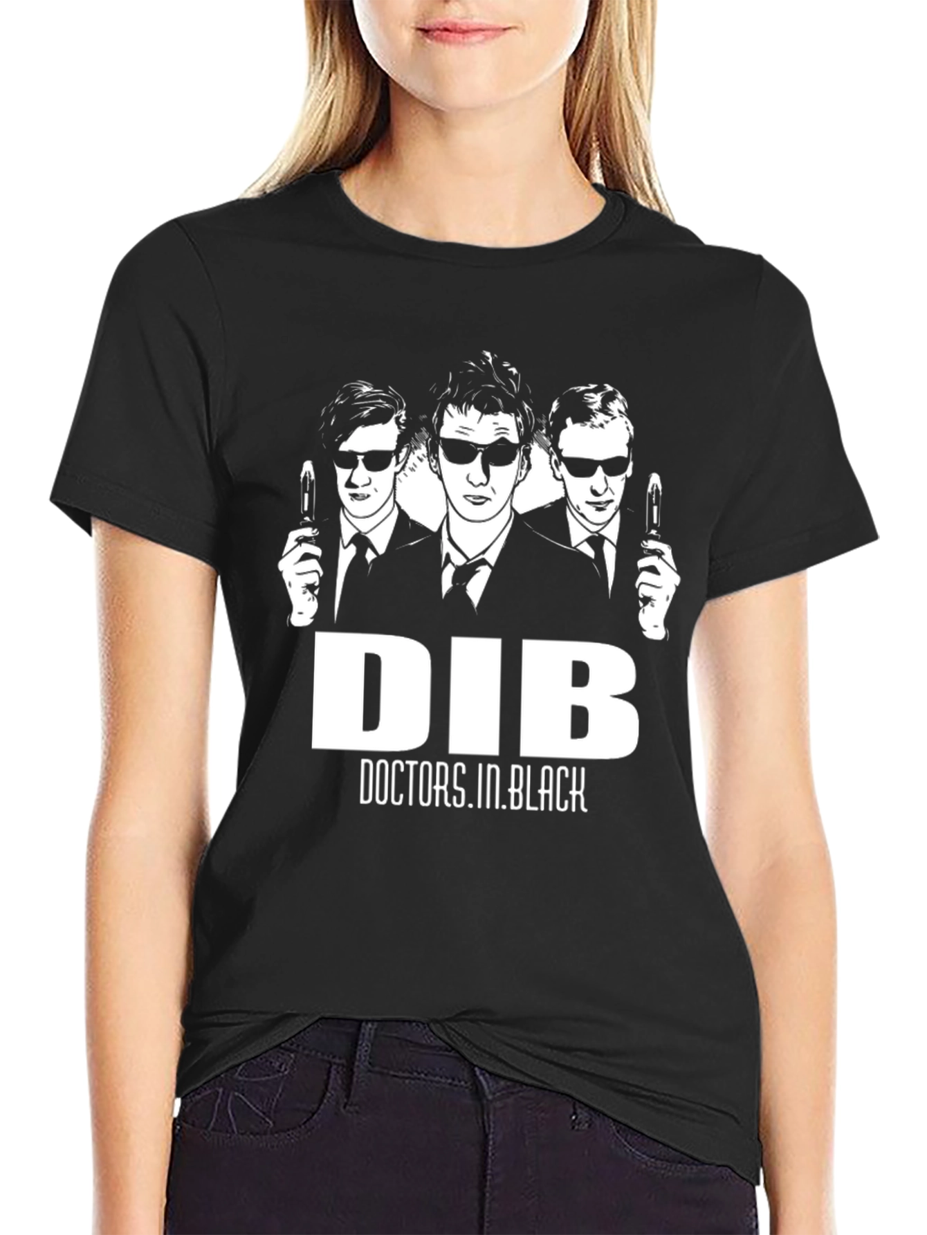 DIB Doctors in Black Graphic T-Shirt
