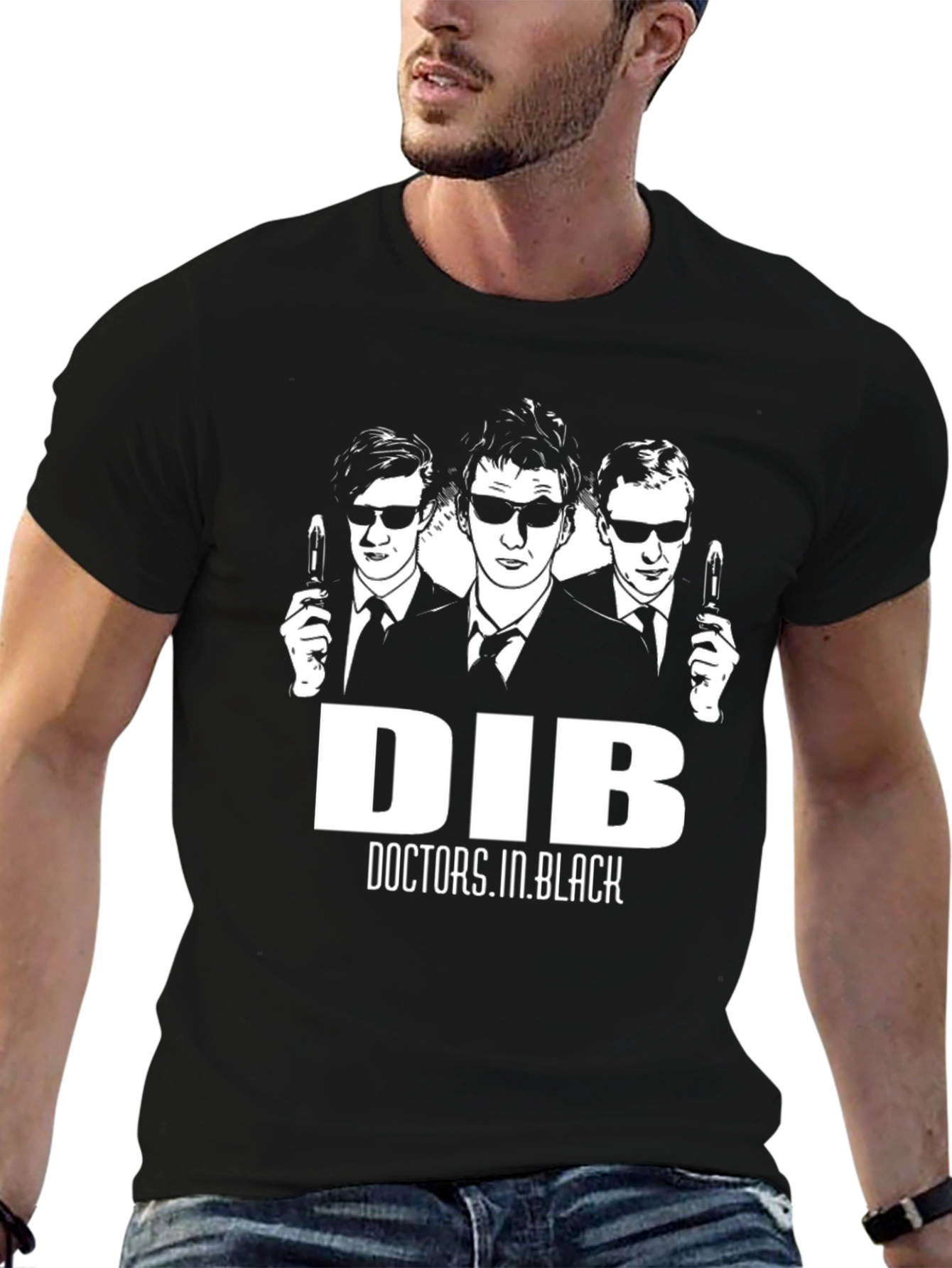 DIB Doctors in Black Graphic T-Shirt