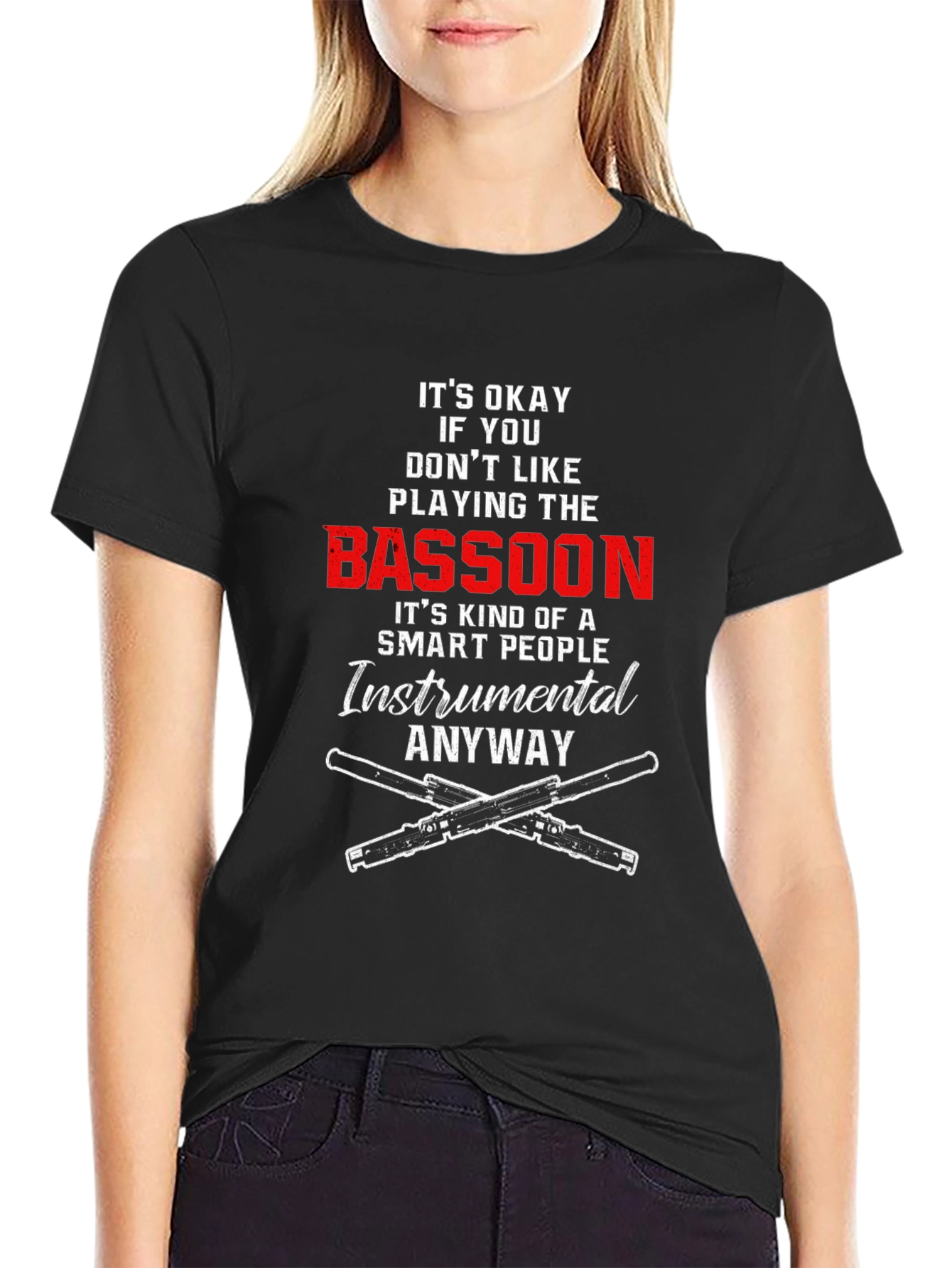 Bassoon Player Smart People T-Shirt