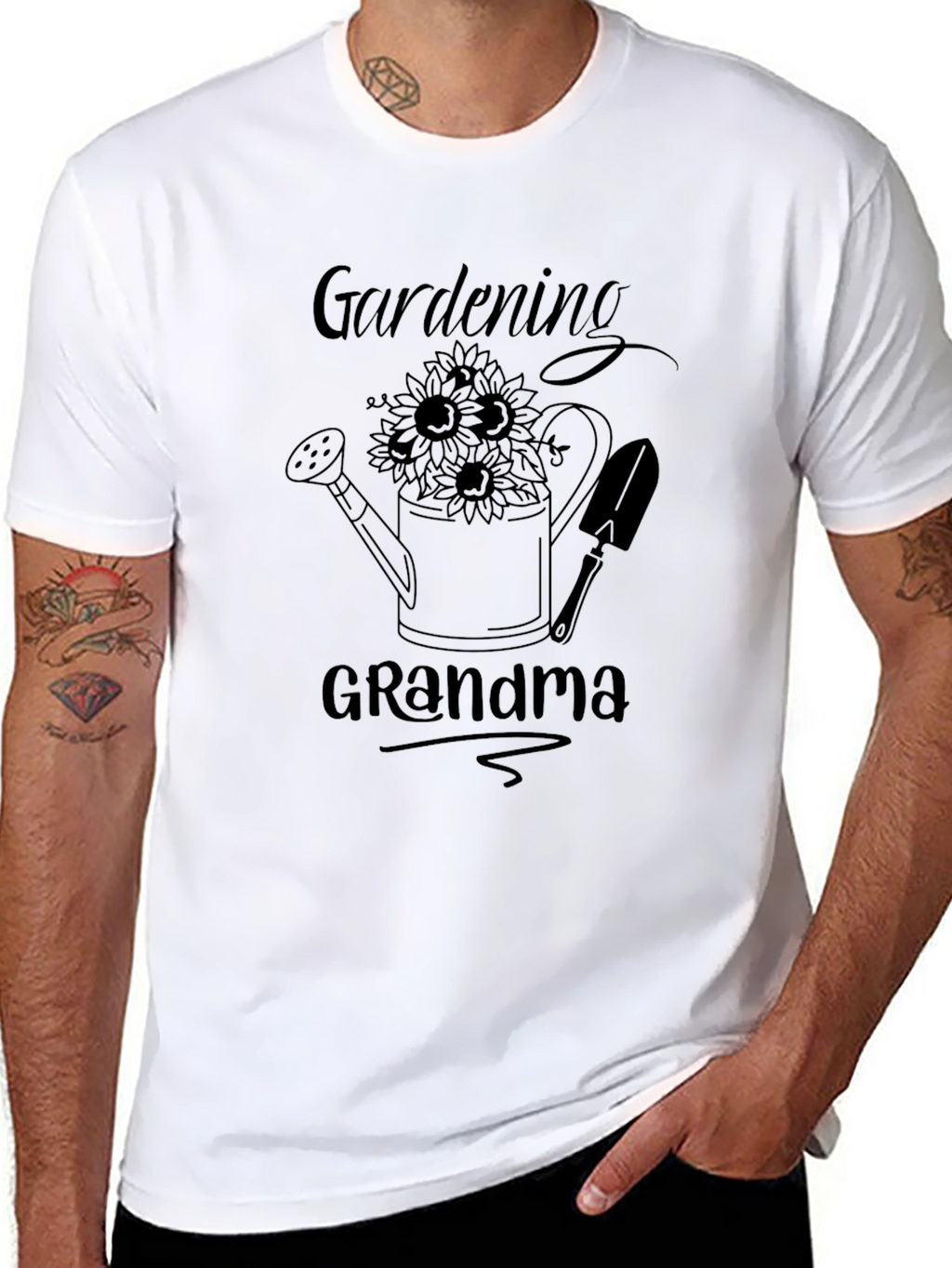 Gardening Grandma Graphic T-Shirt