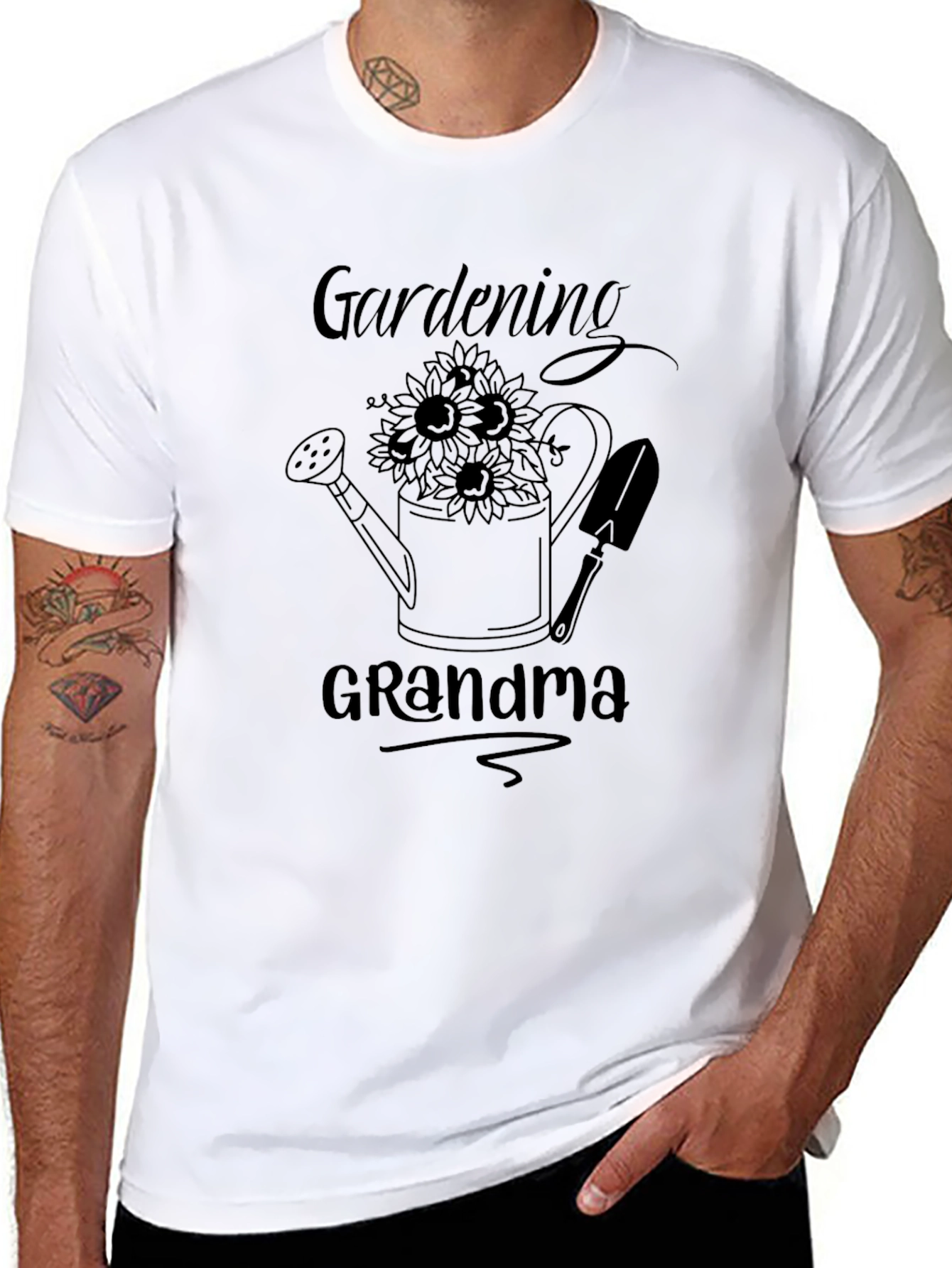 Gardening Grandma Graphic T-Shirt