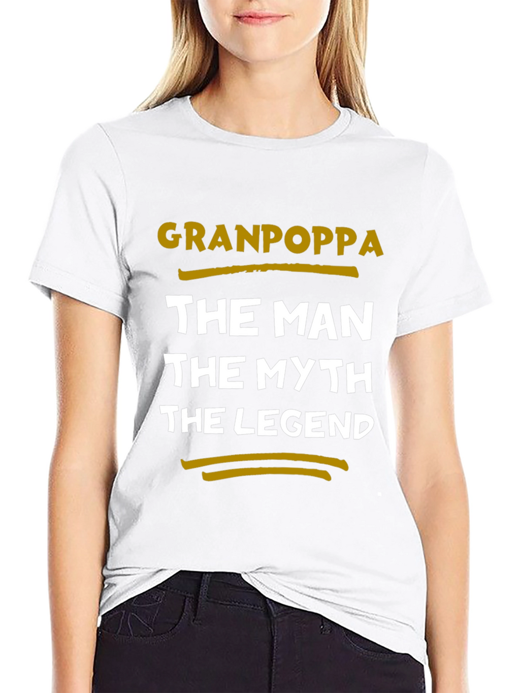 Granpoppa T-Shirt: The Man The Myth The Legend