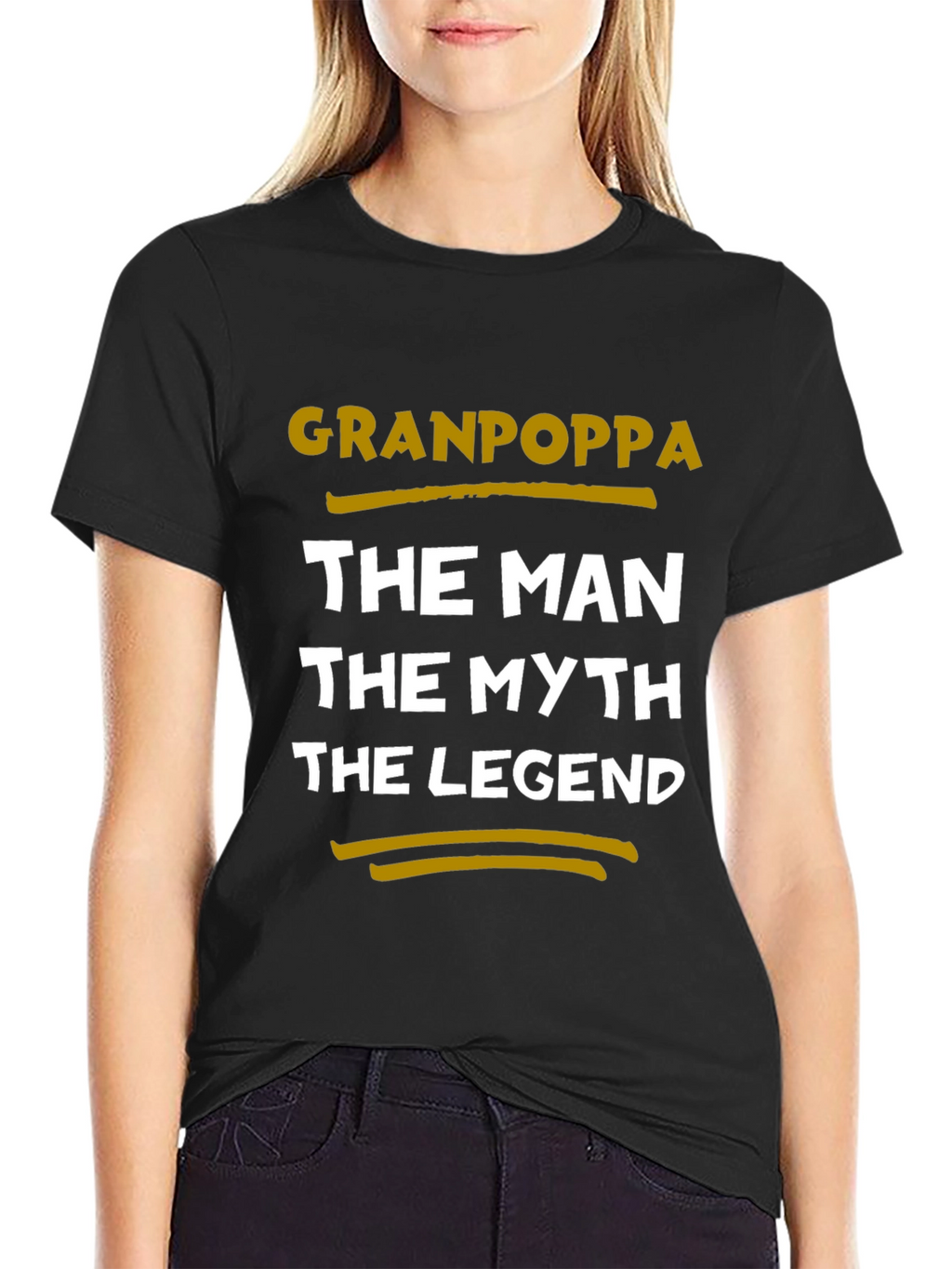 Granpoppa T-Shirt: The Man The Myth The Legend