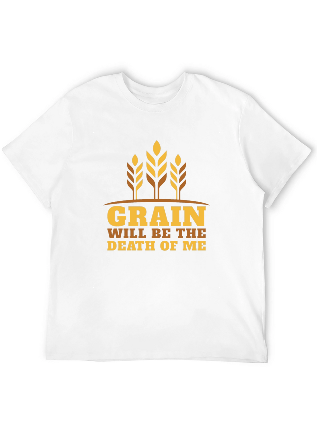 Grain Death Graphic Tee - Black Cotton T-Shirt