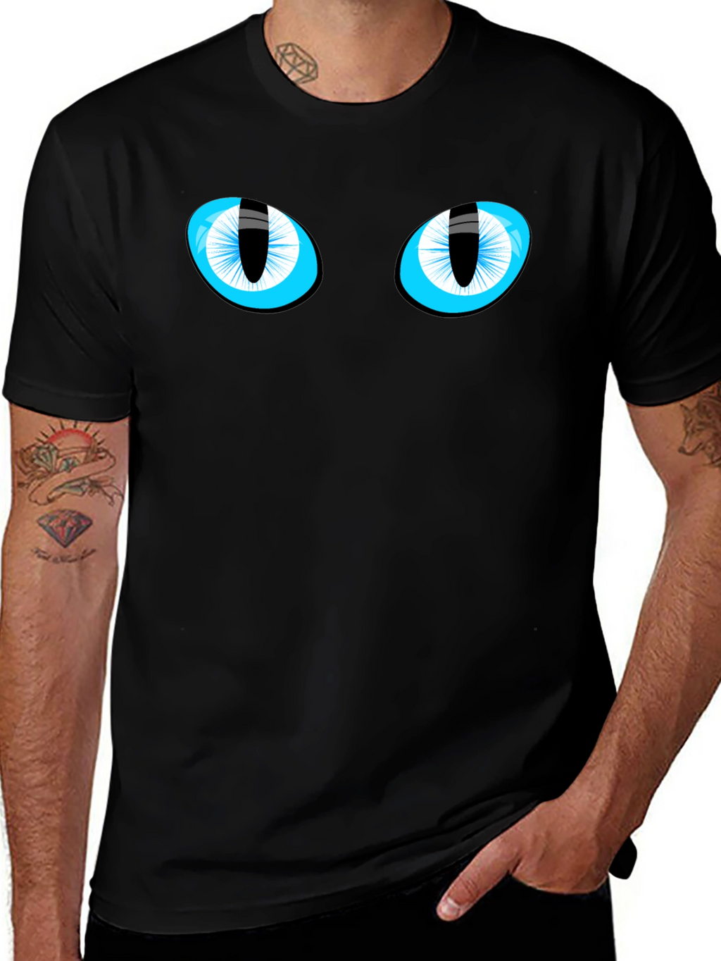 Eyes Graphic T-Shirt - Bold & Unique Design