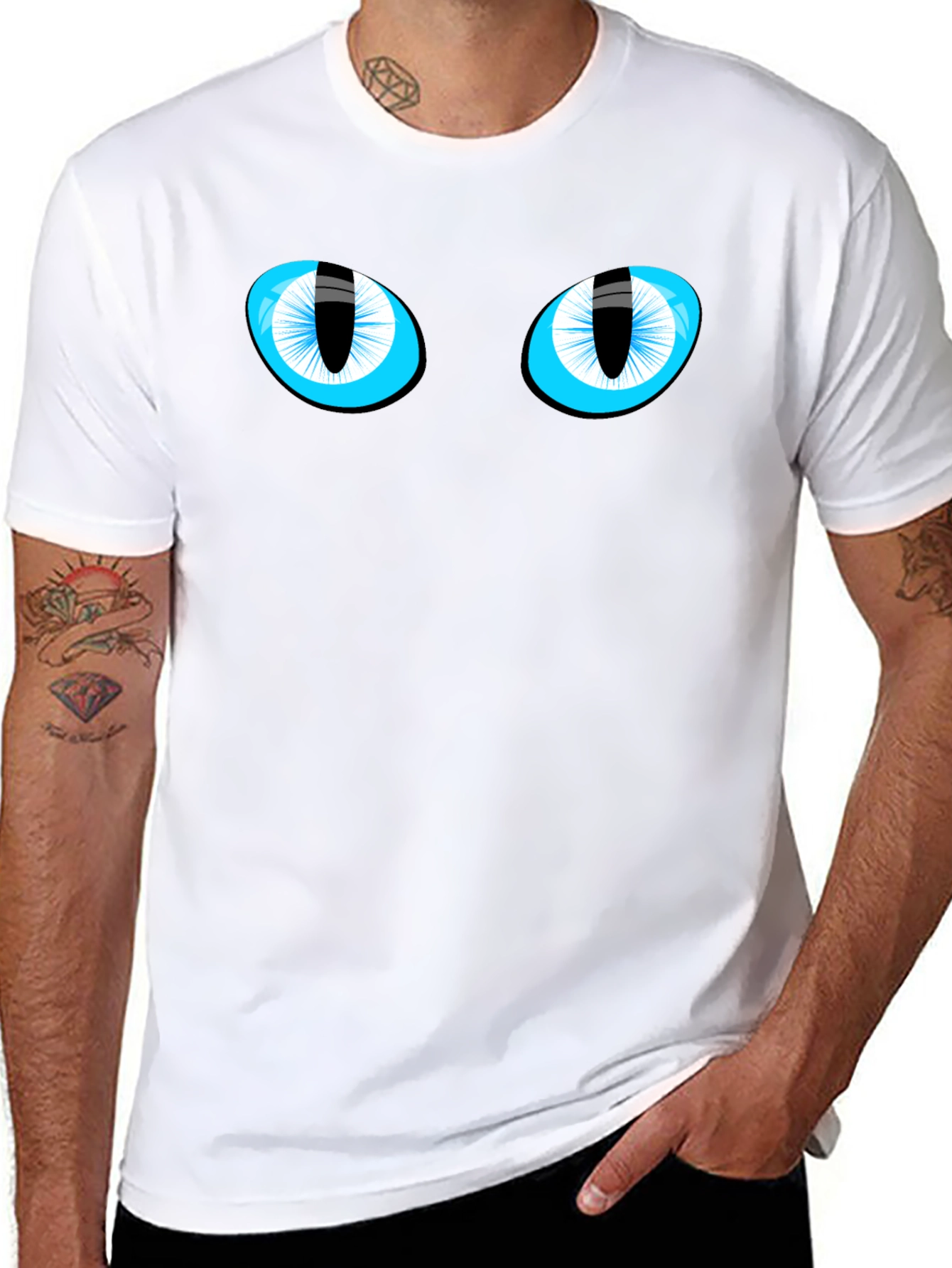 Eyes Graphic T-Shirt - Bold & Unique Design