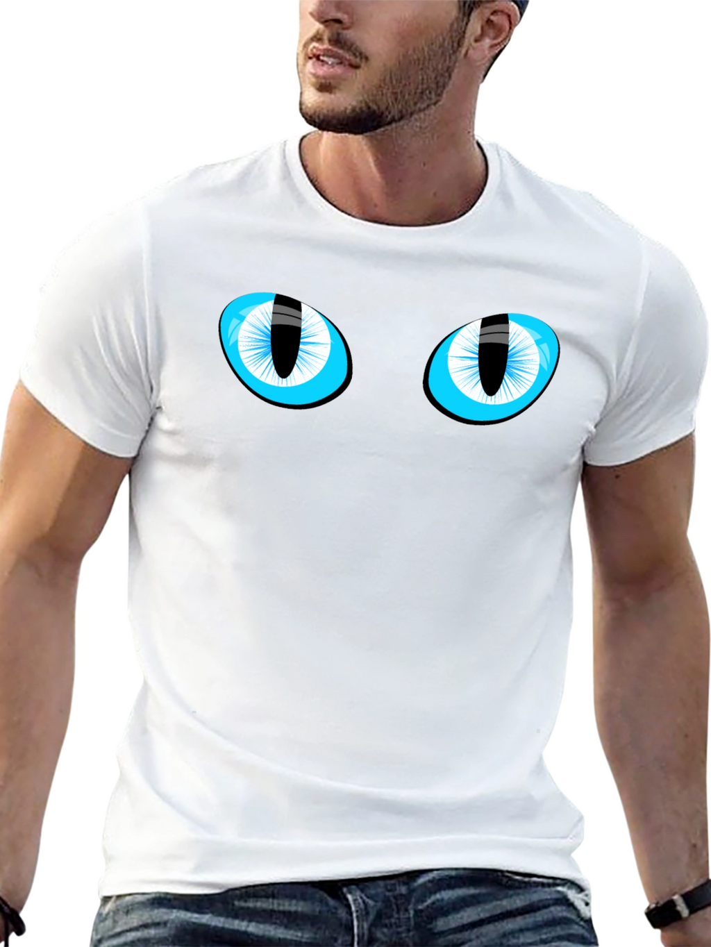 Eyes Graphic T-Shirt - Bold & Unique Design