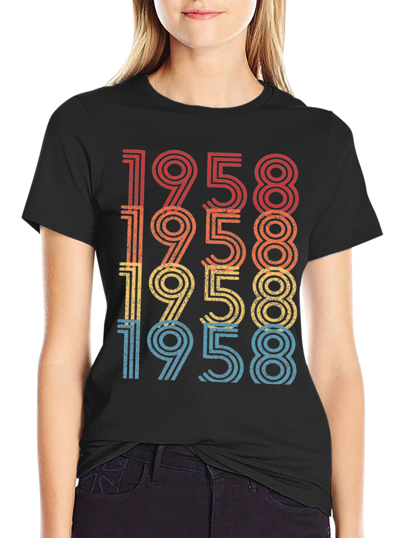 Retro 1958 Vintage Birthday T-Shirt