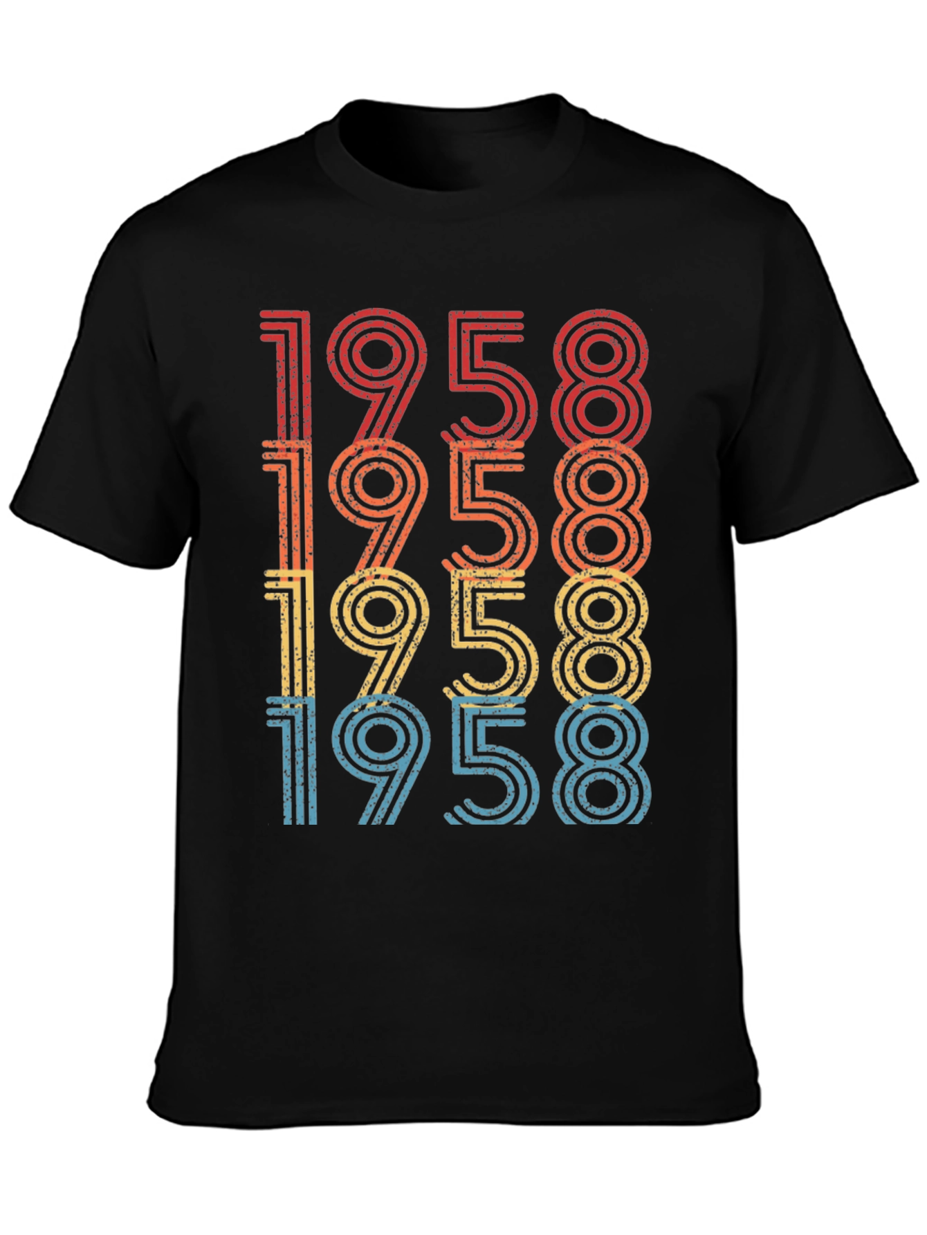 Retro 1958 Vintage Birthday T-Shirt