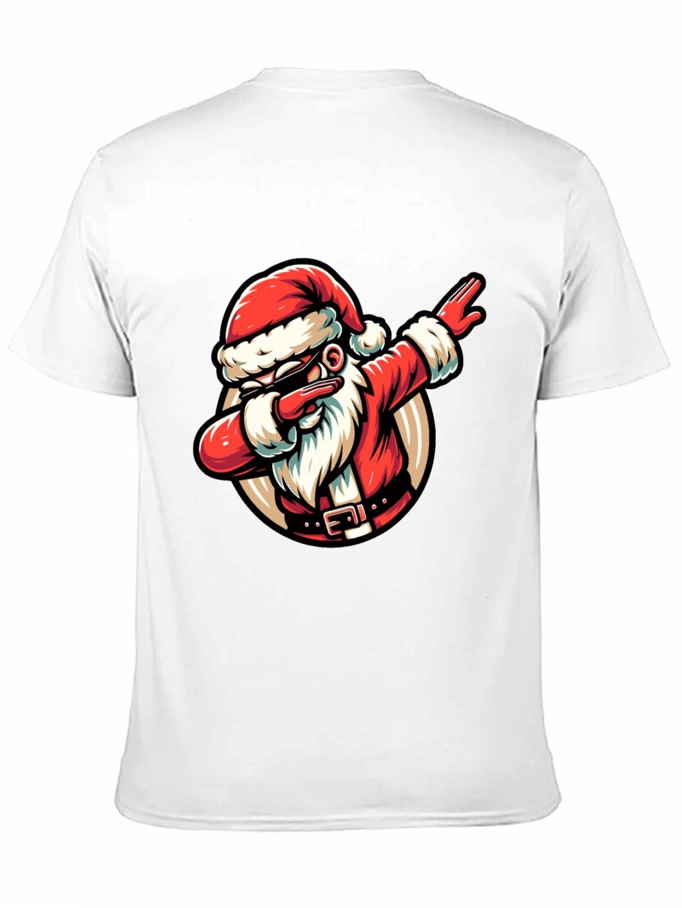 Dabbing Santa Graphic Tee - Holiday Cheer