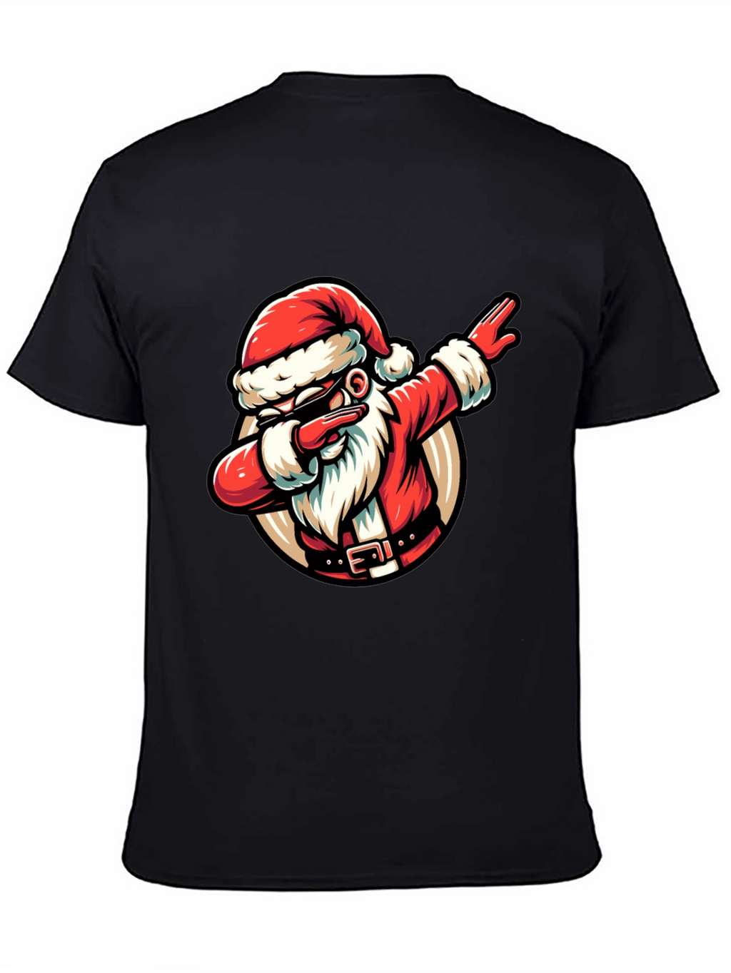 Dabbing Santa Graphic Tee - Holiday Cheer