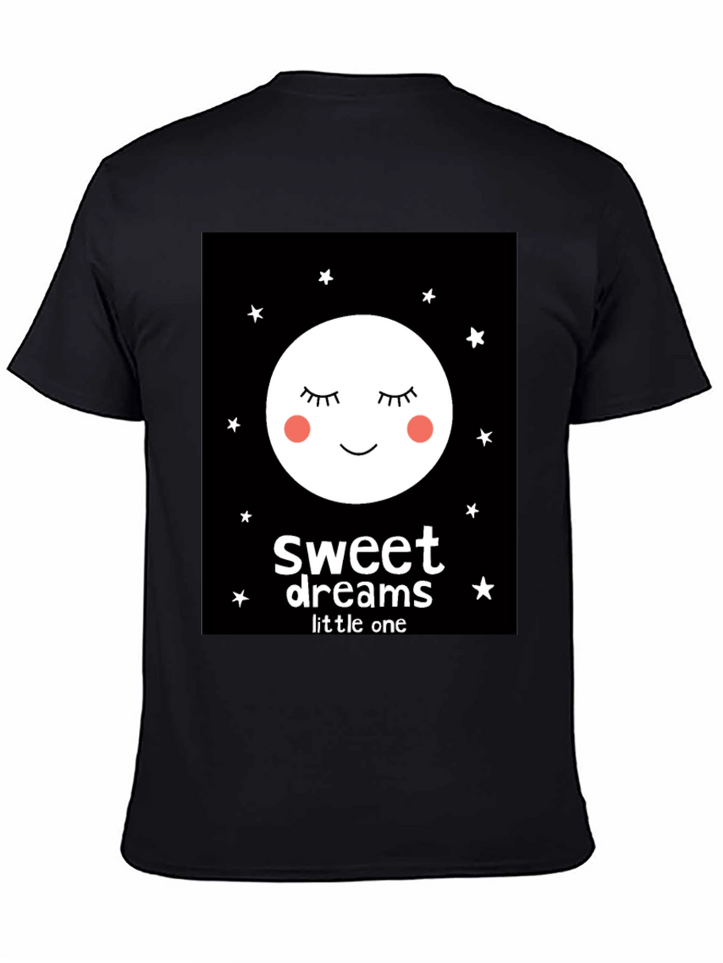Sweet Dreams Little One Graphic Tee - Black