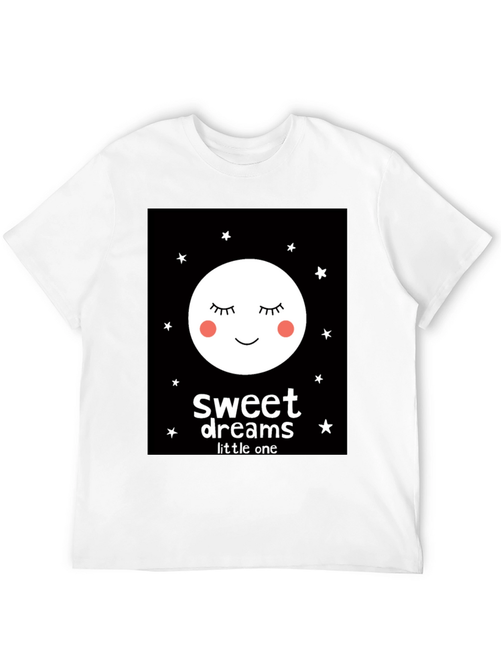 Sweet Dreams Little One Graphic Tee - Black
