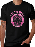 Be The Lion - Black Graphic Tee
