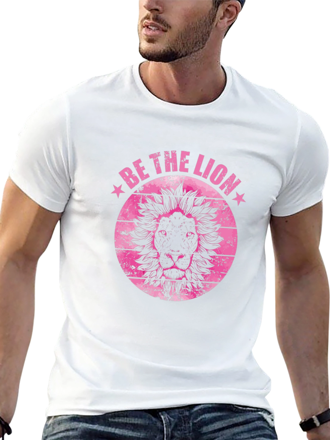 Be The Lion - Black Graphic Tee