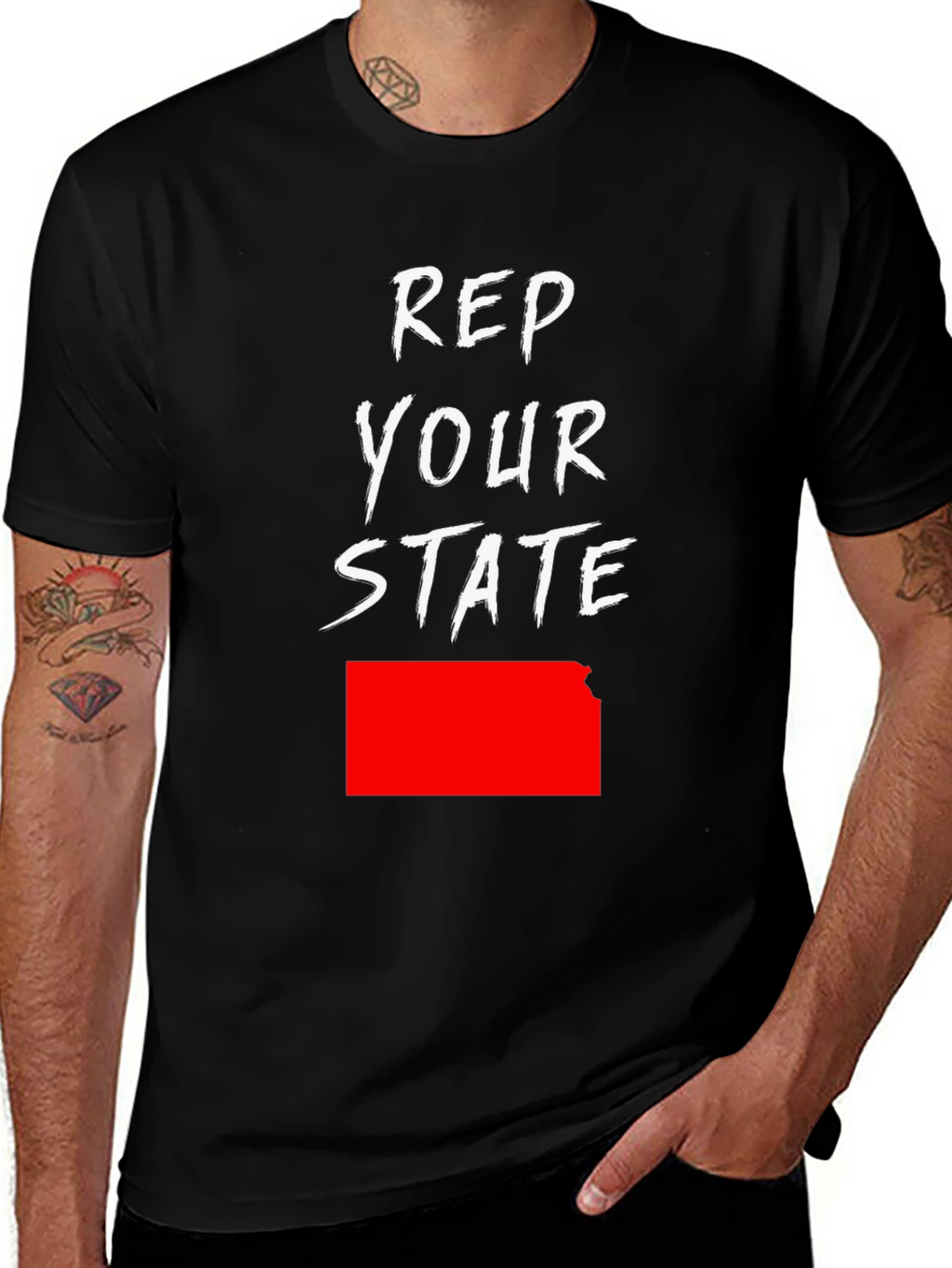 Rep Your State T-Shirt - Kansas