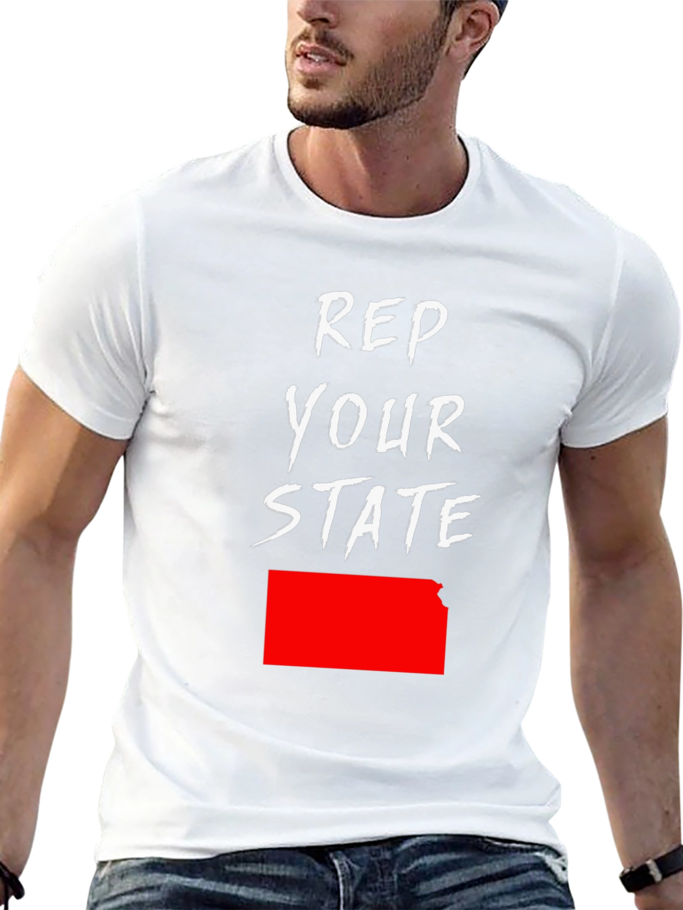 Rep Your State T-Shirt - Kansas