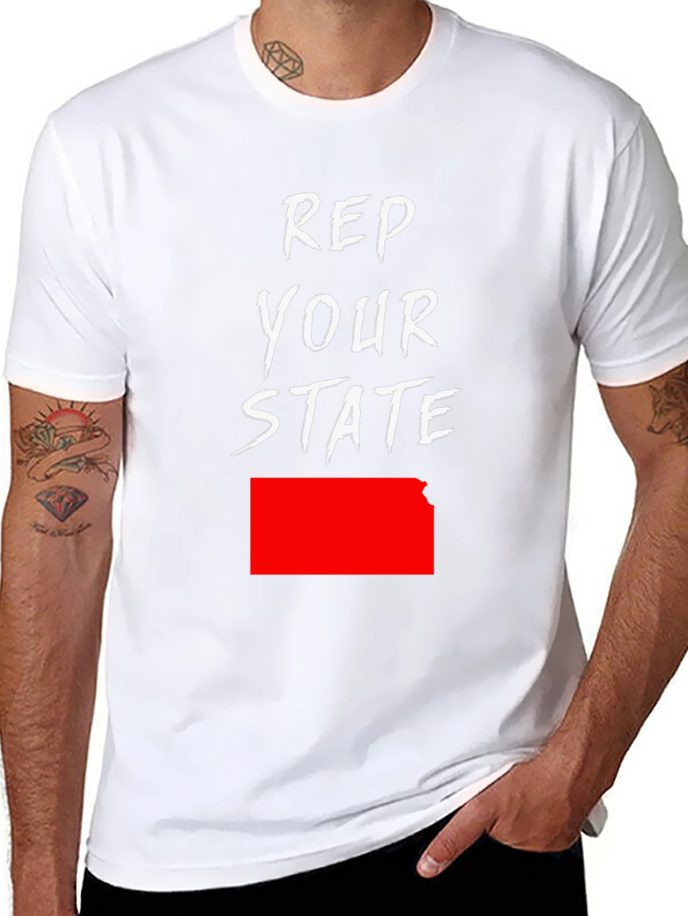 Rep Your State T-Shirt - Kansas