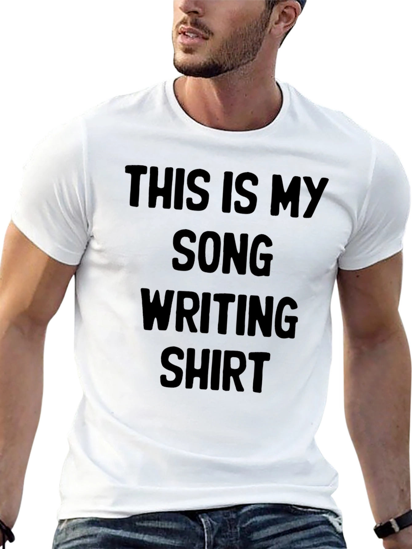 Songwriting T-Shirt - My Song Writing Shirt Black