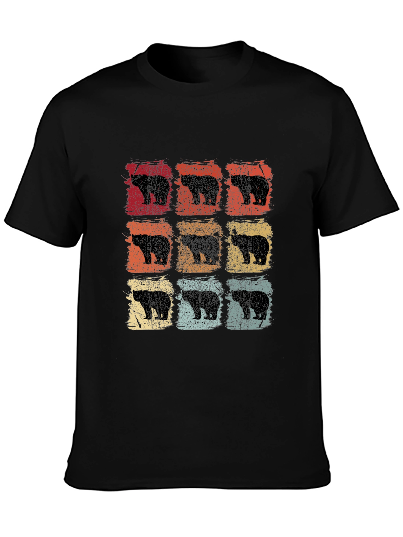 Retro Bear T-Shirt - Vintage Style Bear Graphic Tee