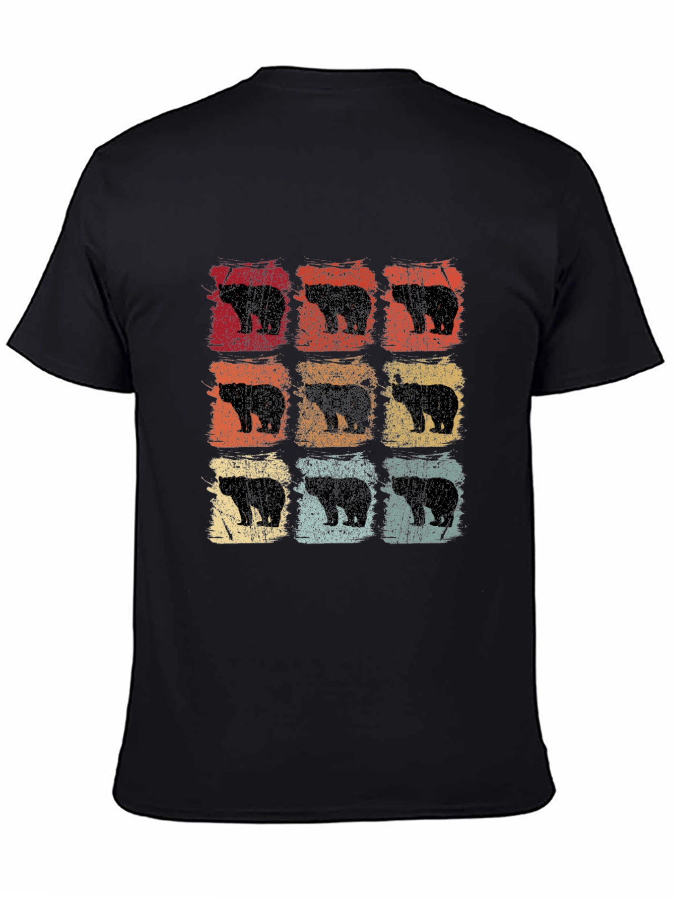 Retro Bear T-Shirt - Vintage Style Bear Graphic Tee