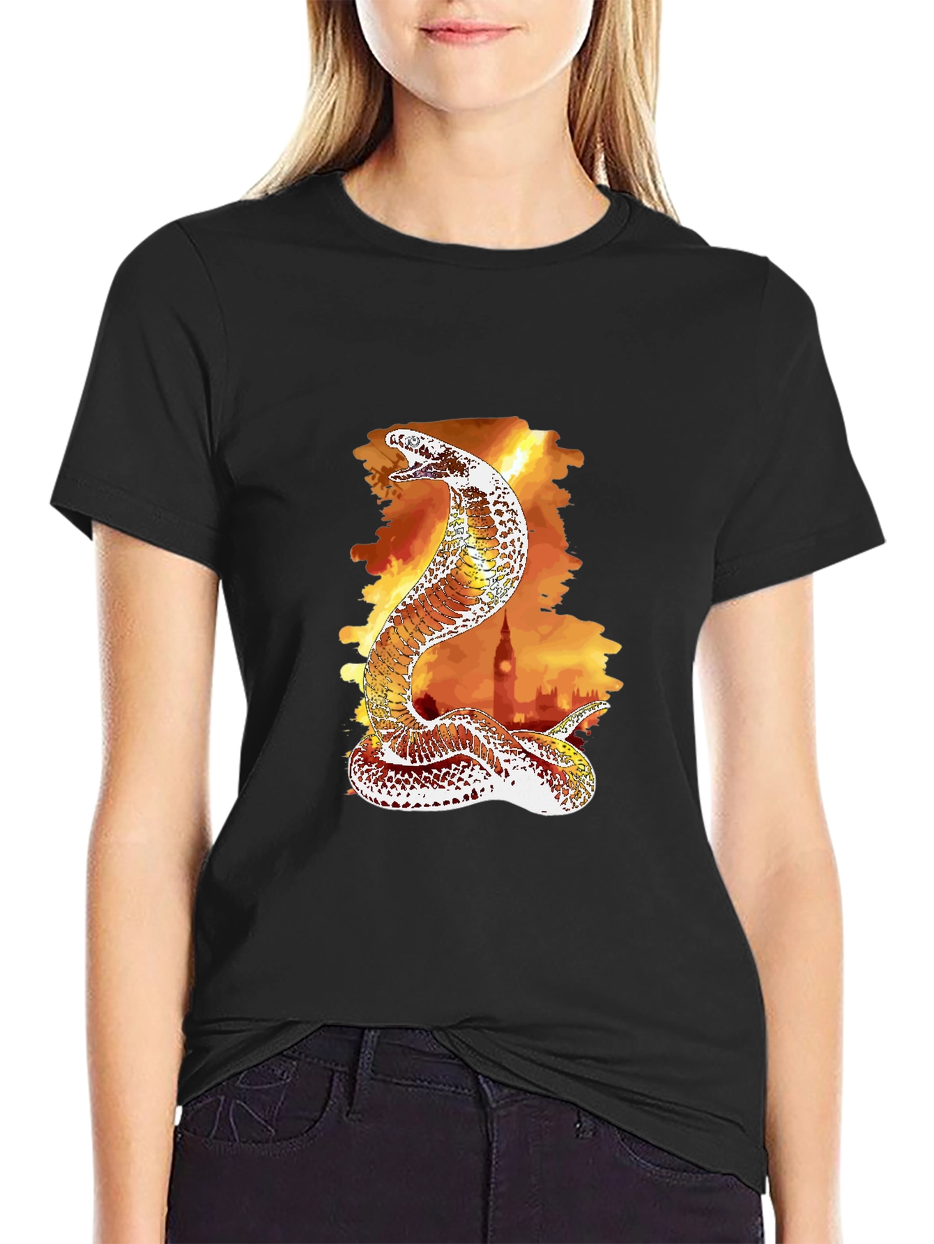 Cobra Graphic T-Shirt - Unique Design