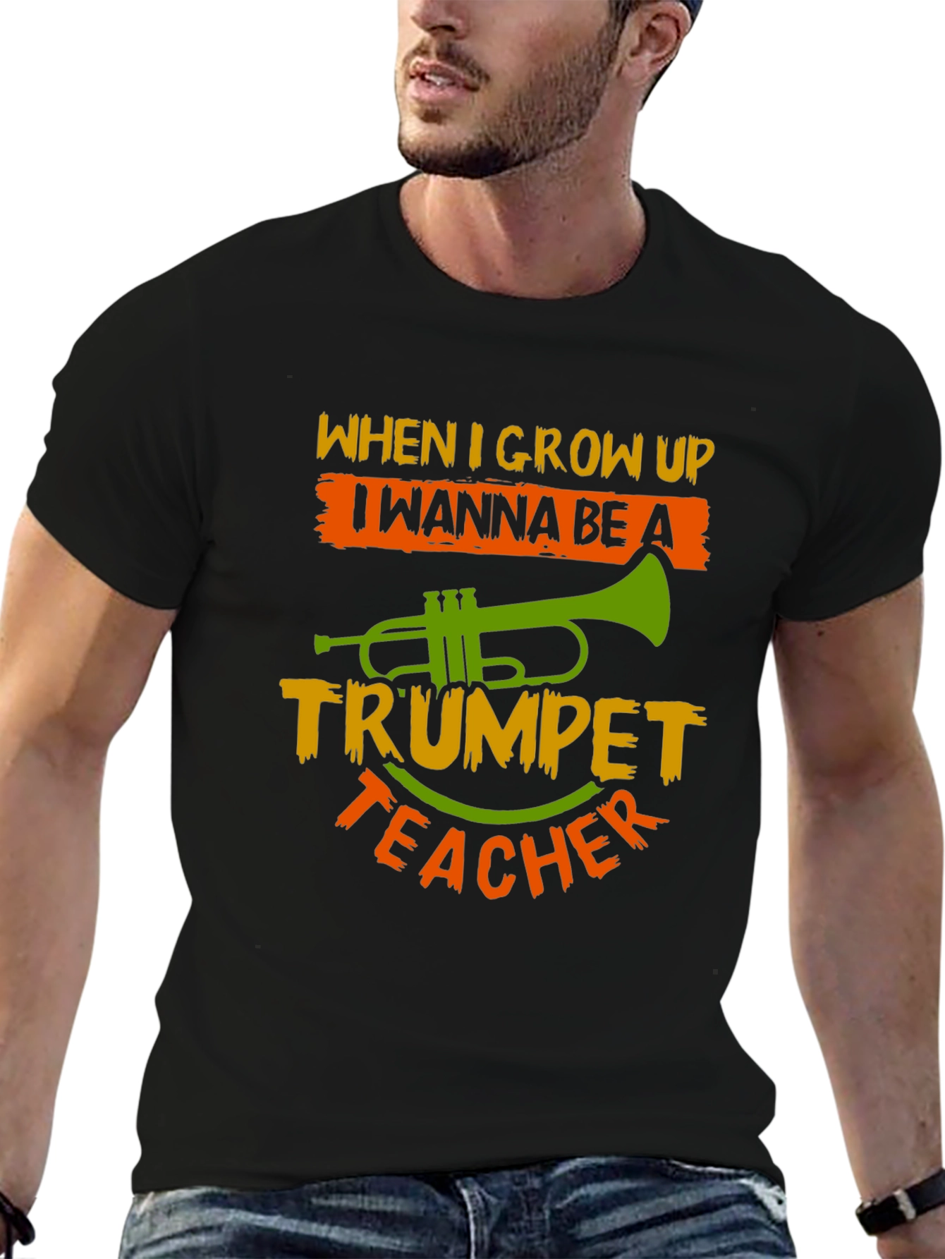 Trumpet Teacher T-Shirt - Musician Gift
