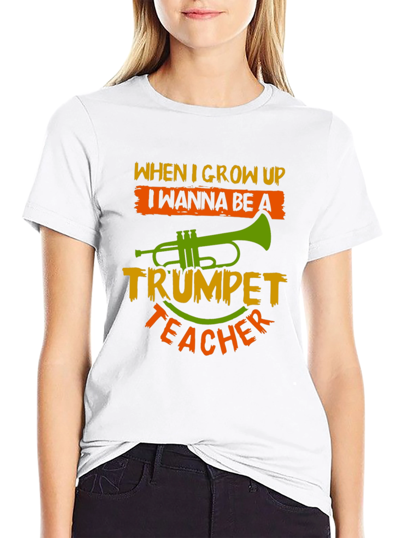 Trumpet Teacher T-Shirt - Musician Gift