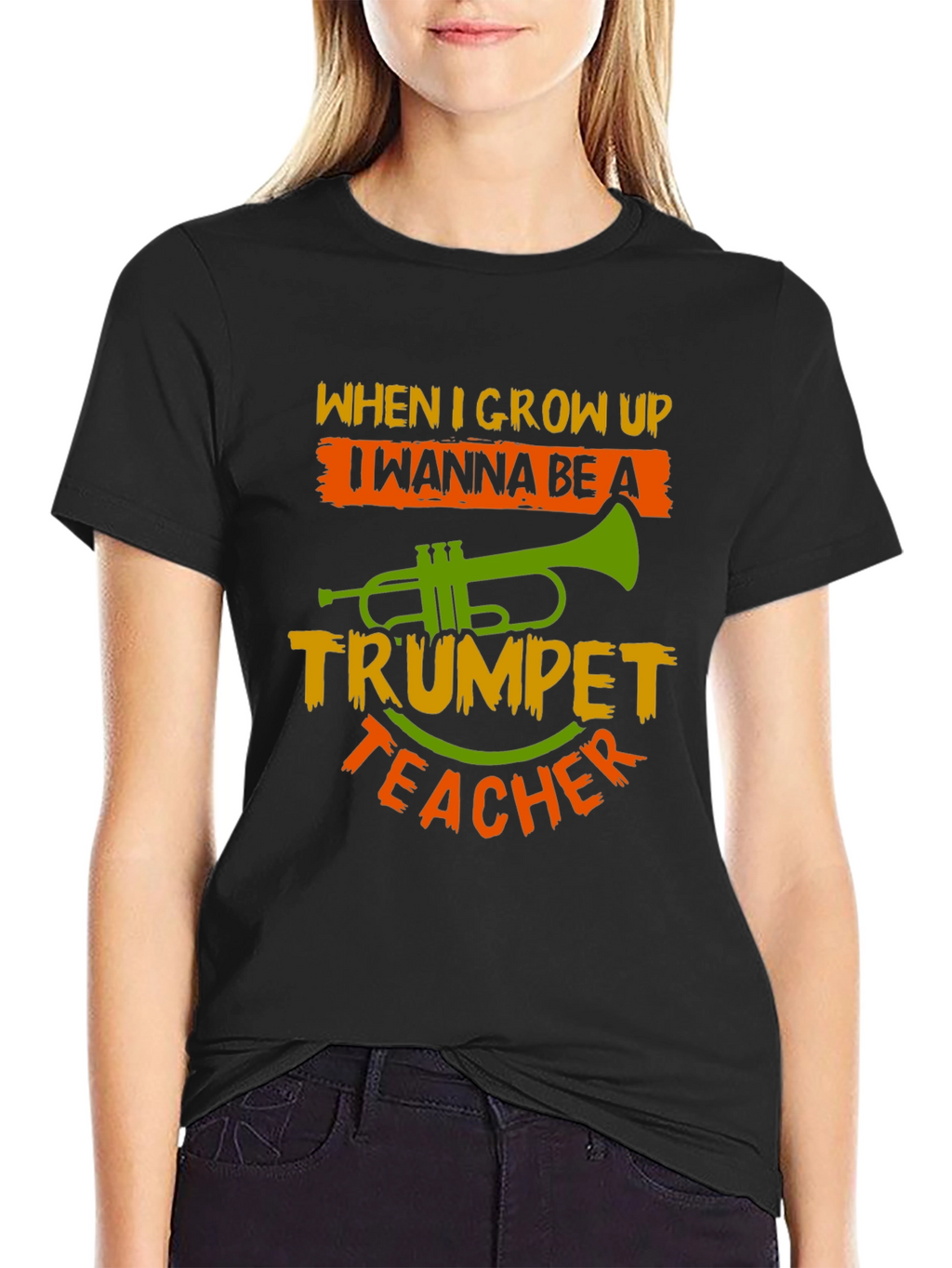 Trumpet Teacher T-Shirt - Musician Gift