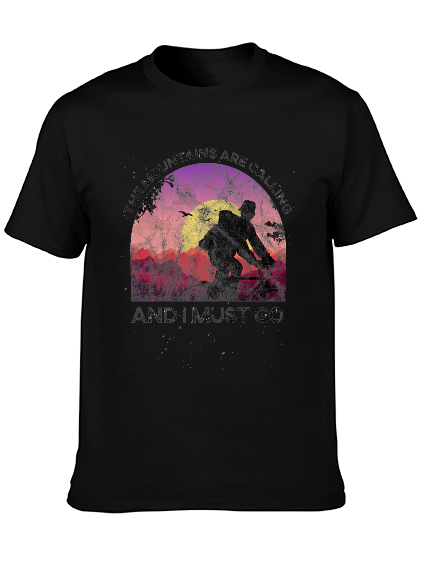 Mountains Are Calling Graphic Tee - Adventure Awaits