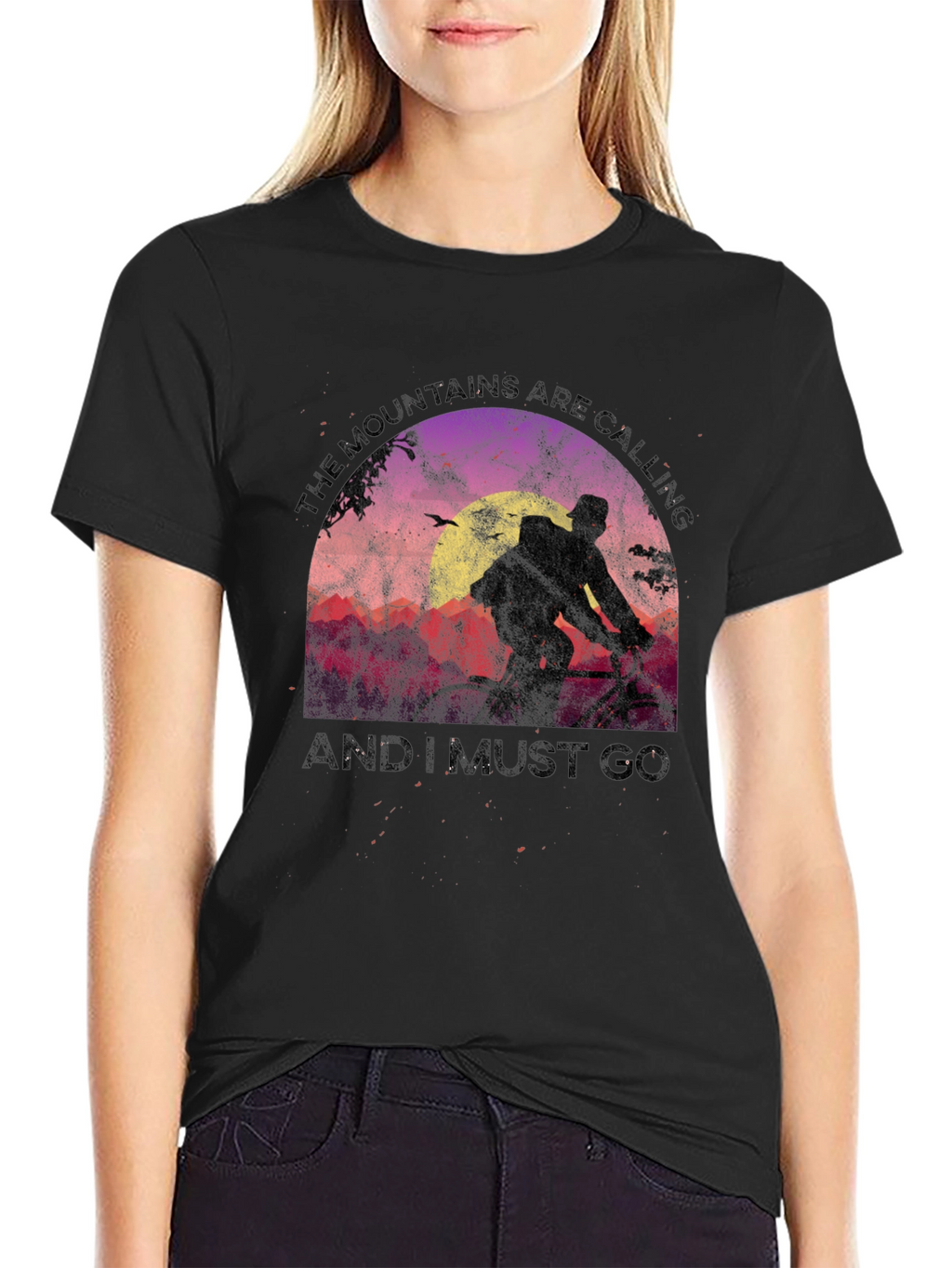 Mountains Are Calling Graphic Tee - Adventure Awaits