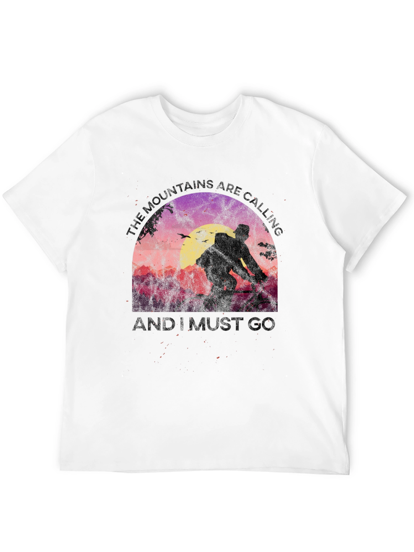 Mountains Are Calling Graphic Tee - Adventure Awaits