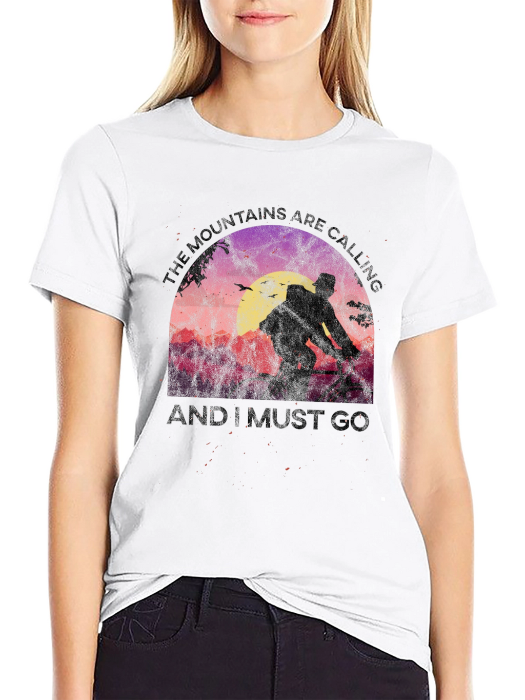 Mountains Are Calling Graphic Tee - Adventure Awaits