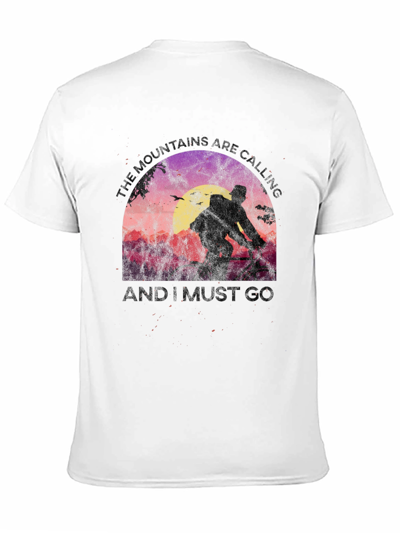 Mountains Are Calling Graphic Tee - Adventure Awaits