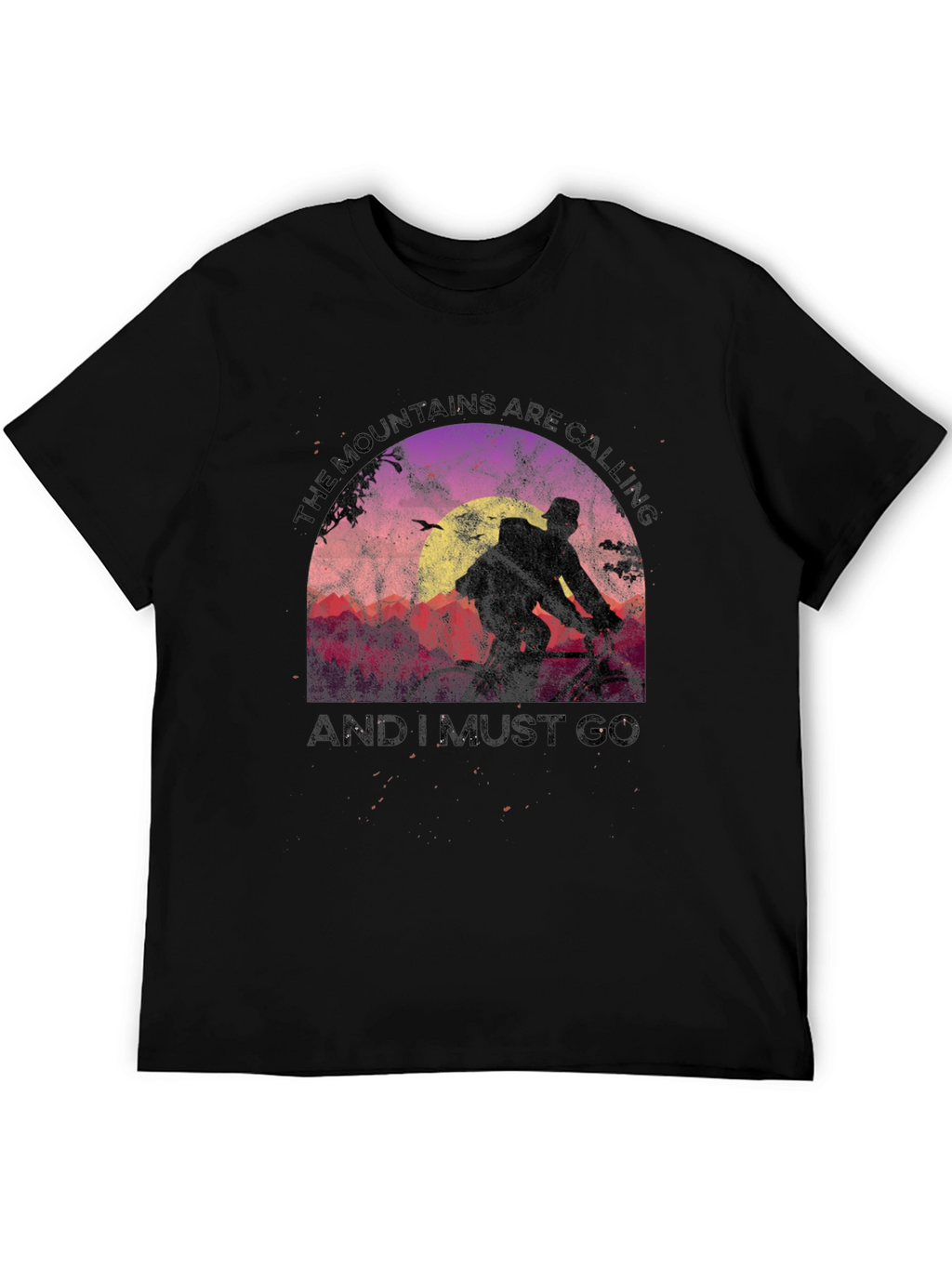 Mountains Are Calling Graphic Tee - Adventure Awaits