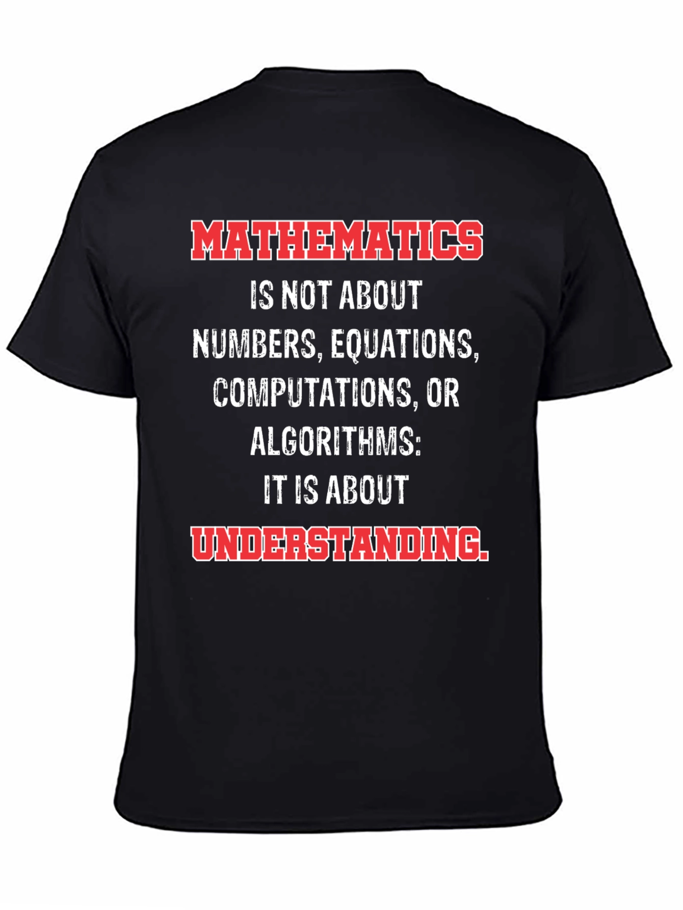 Mathematics Understanding Graphic Tee