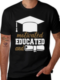Motivated Educated Graduation T-Shirt