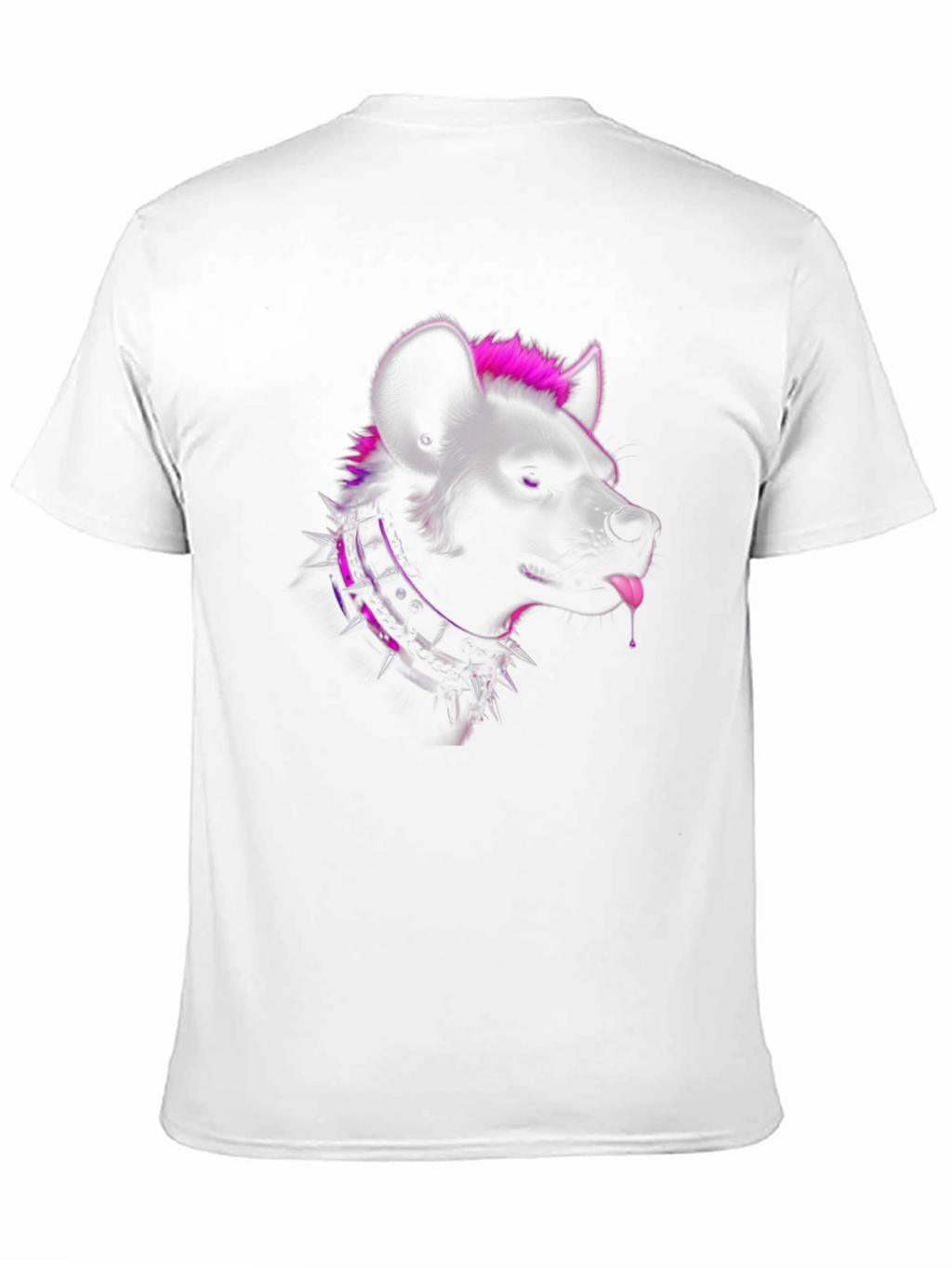 Hyena Graphic Tee - Punk Style Black T-Shirt