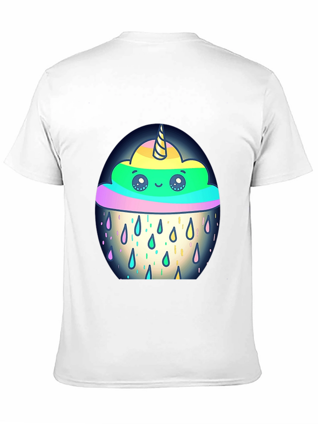 Unicorn Rain Cloud Graphic Tee