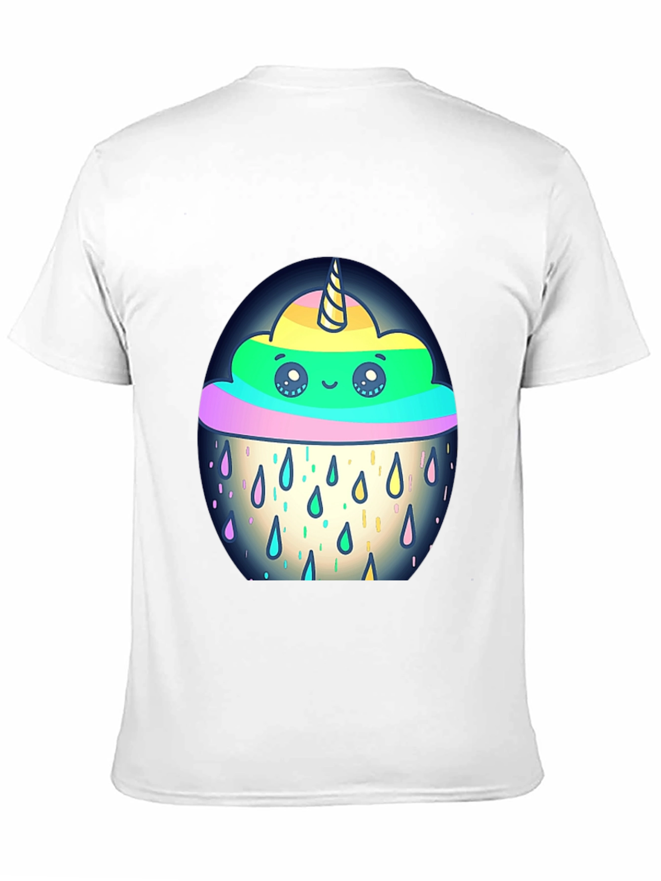 Unicorn Rain Cloud Graphic Tee