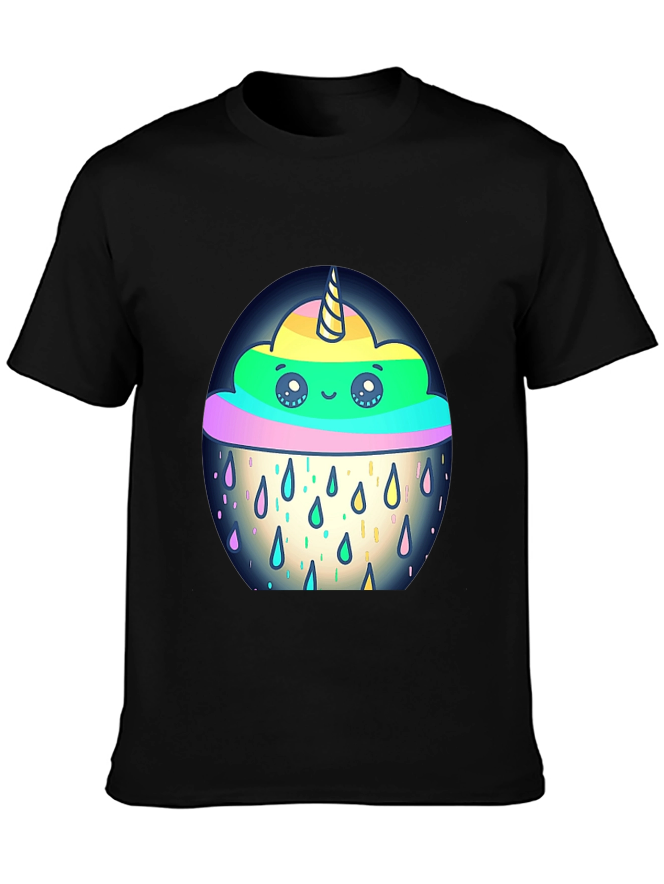 Unicorn Rain Cloud Graphic Tee
