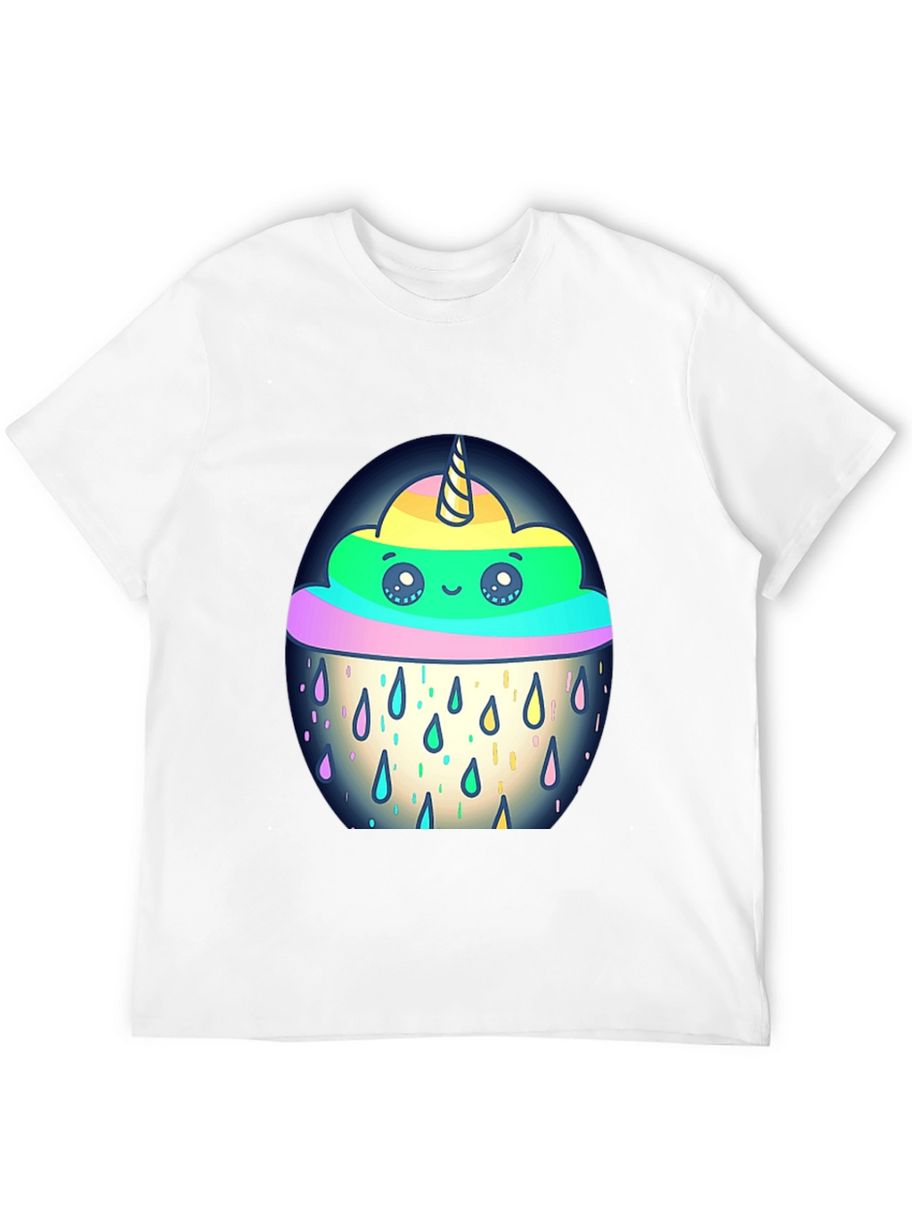 Unicorn Rain Cloud Graphic Tee